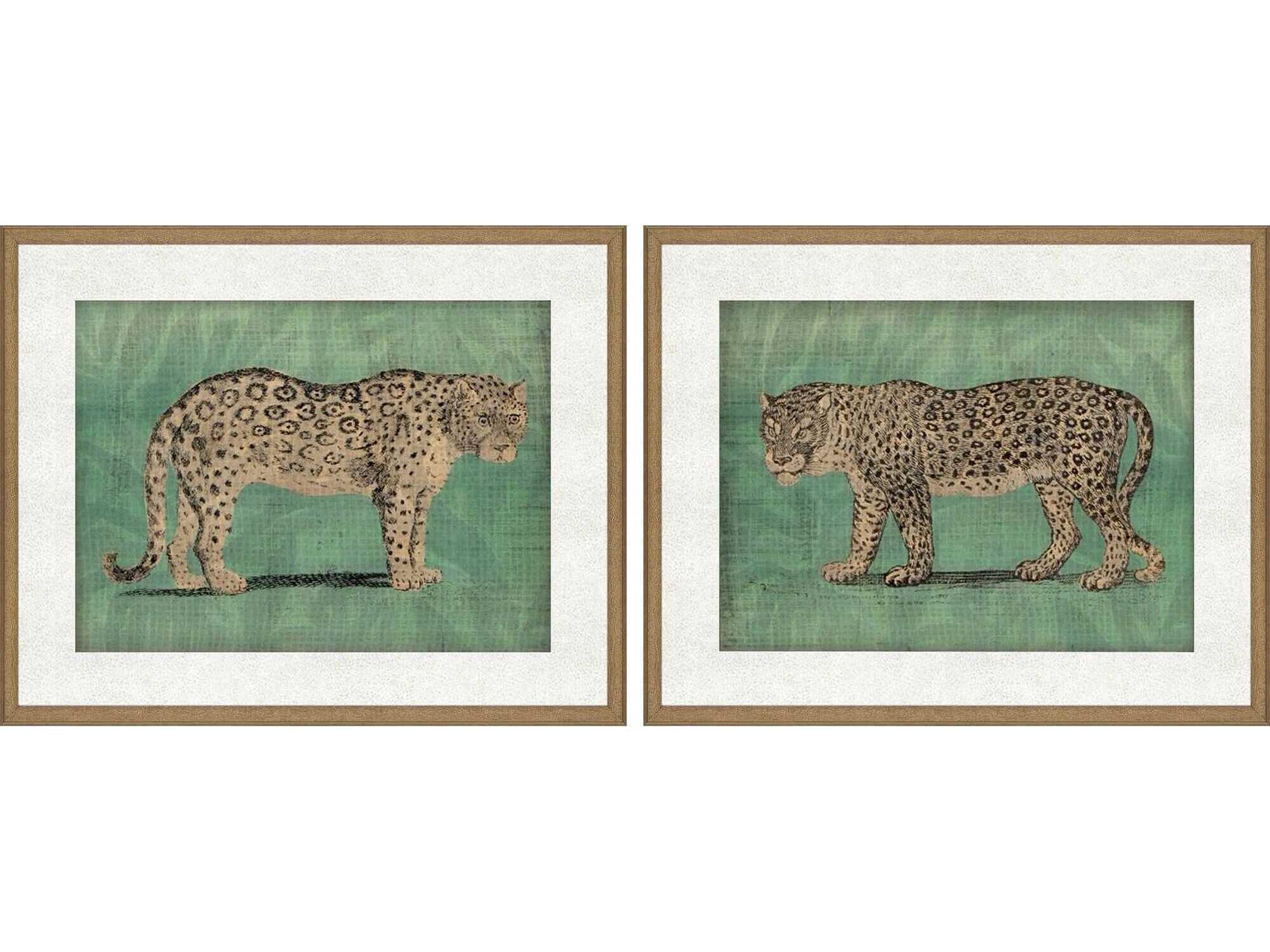 Vintage Cats Wall Art Set of 2