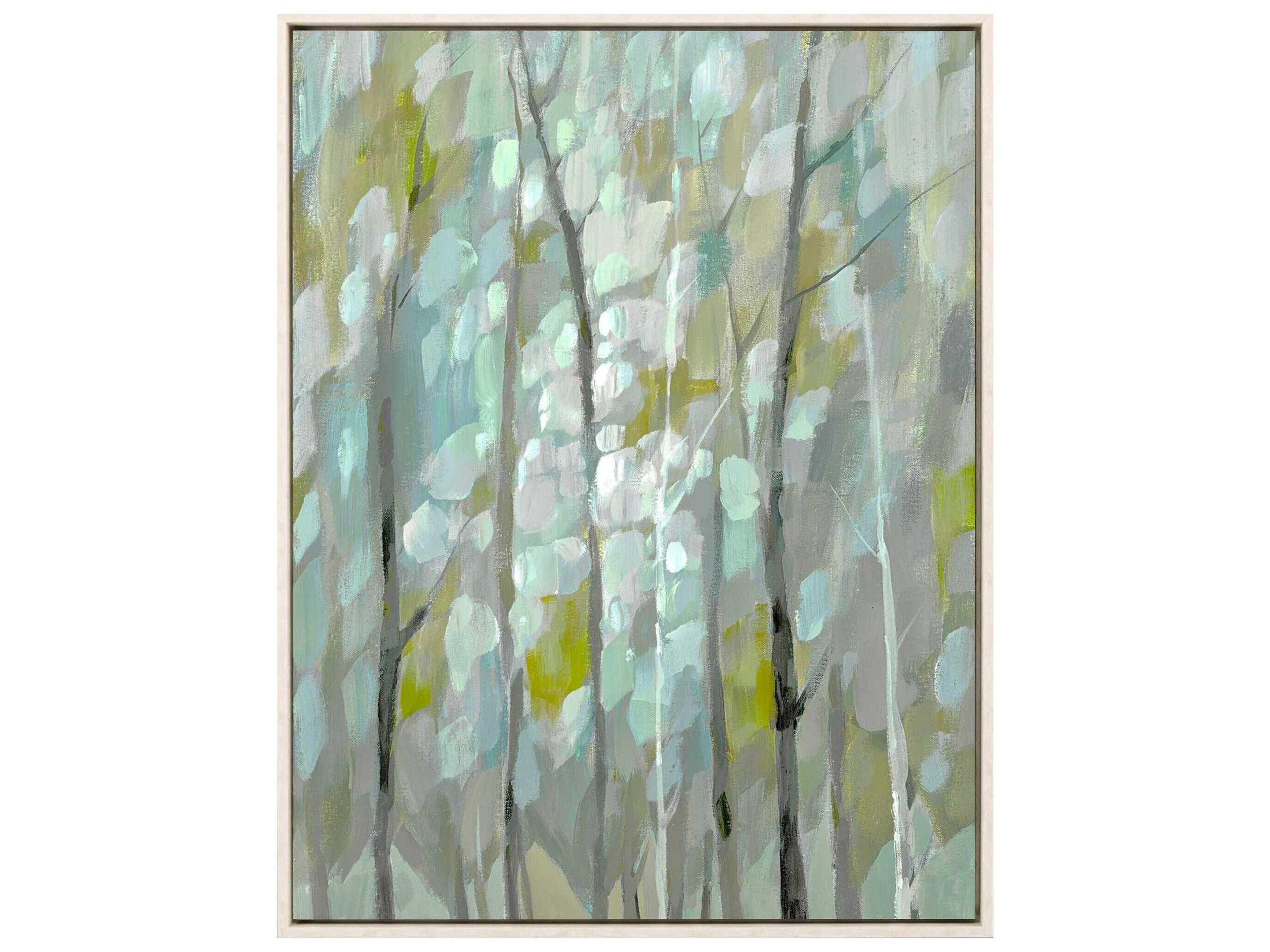 Paragon Summer Trees-I Canvas Wall Art