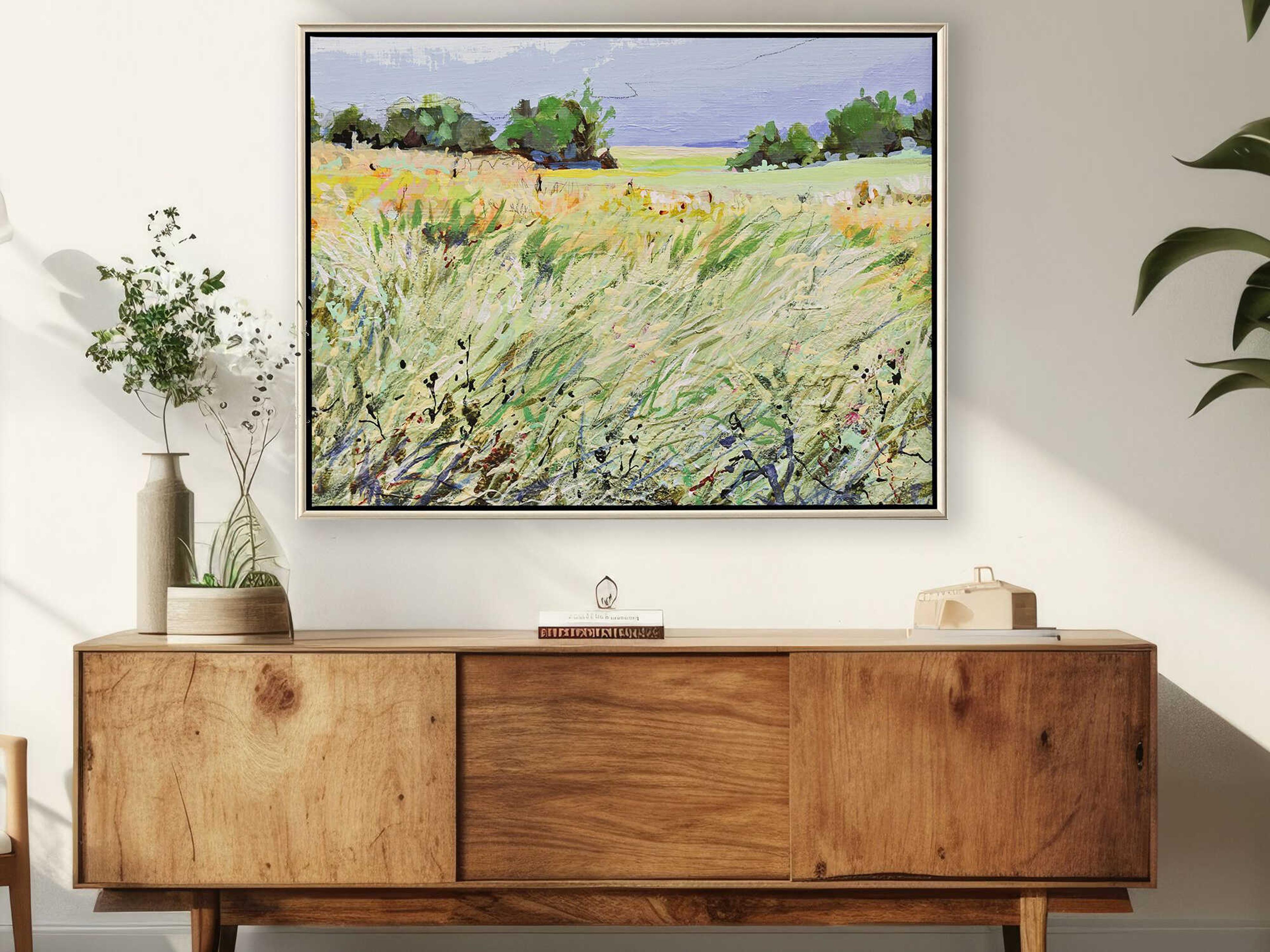 Paragon Wild Meadow Canvas Wall Art