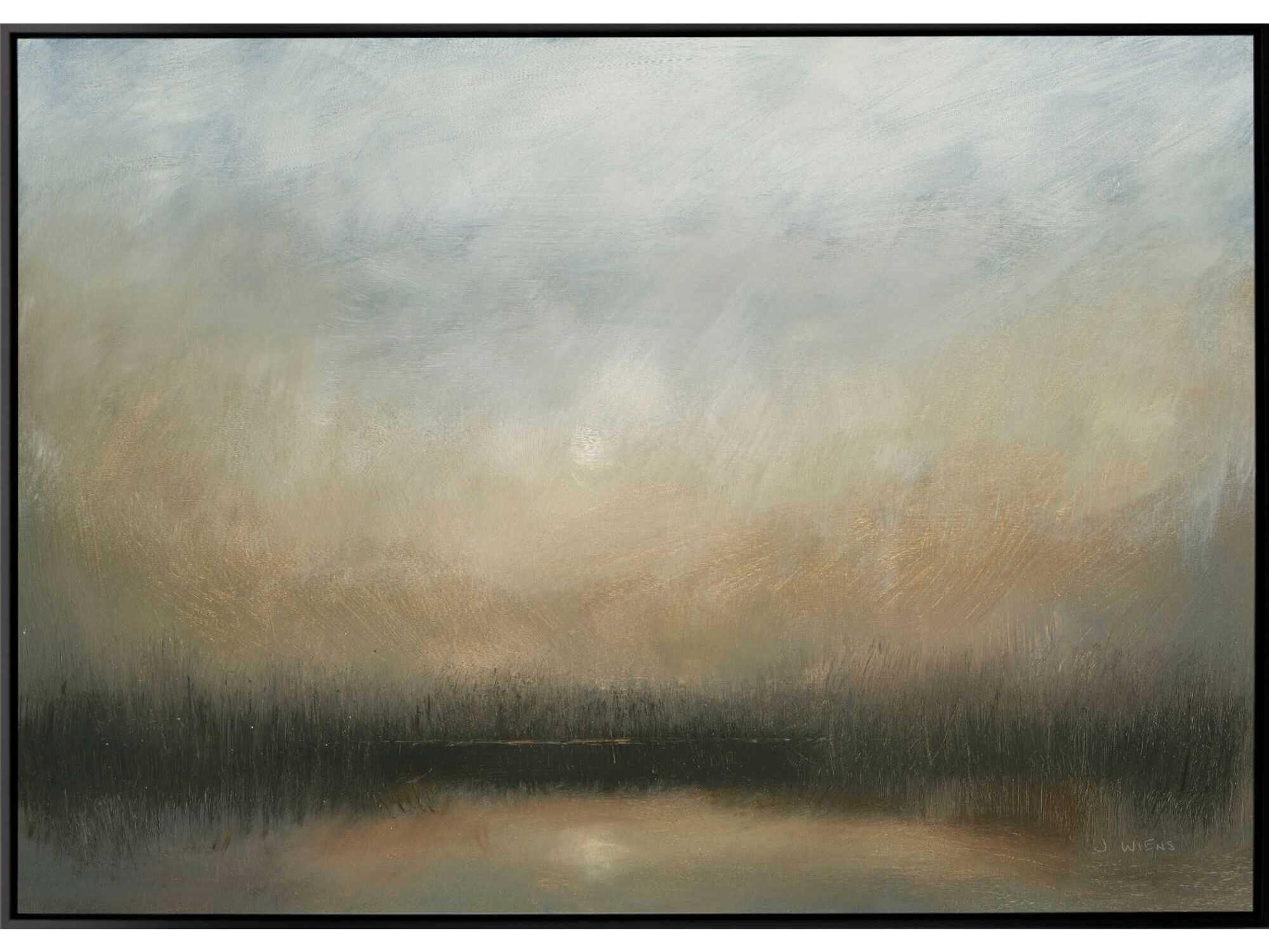 Evening Landscape Canvas Wall Art