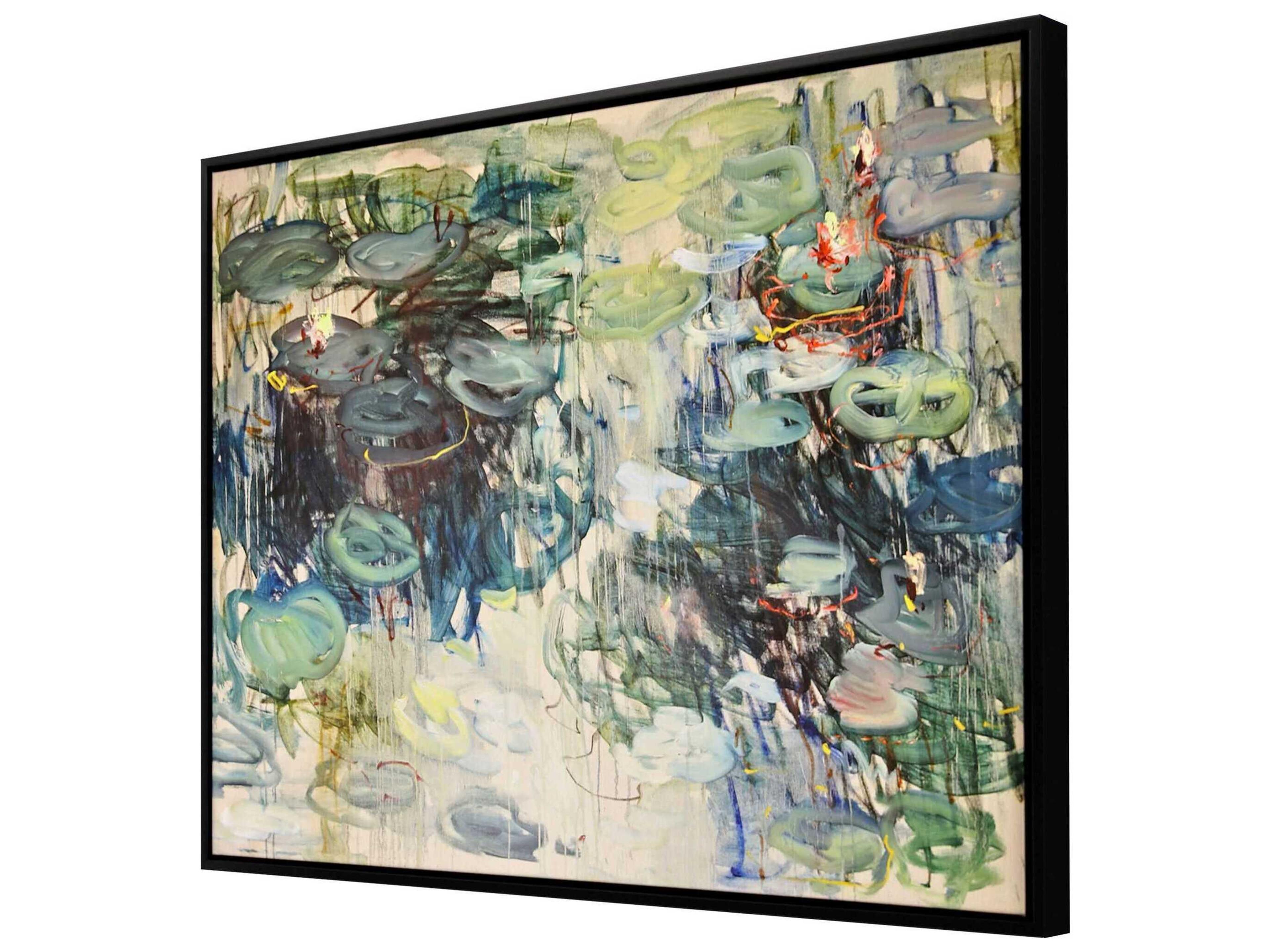 Paragon Lily Pond Canvas Wall Art