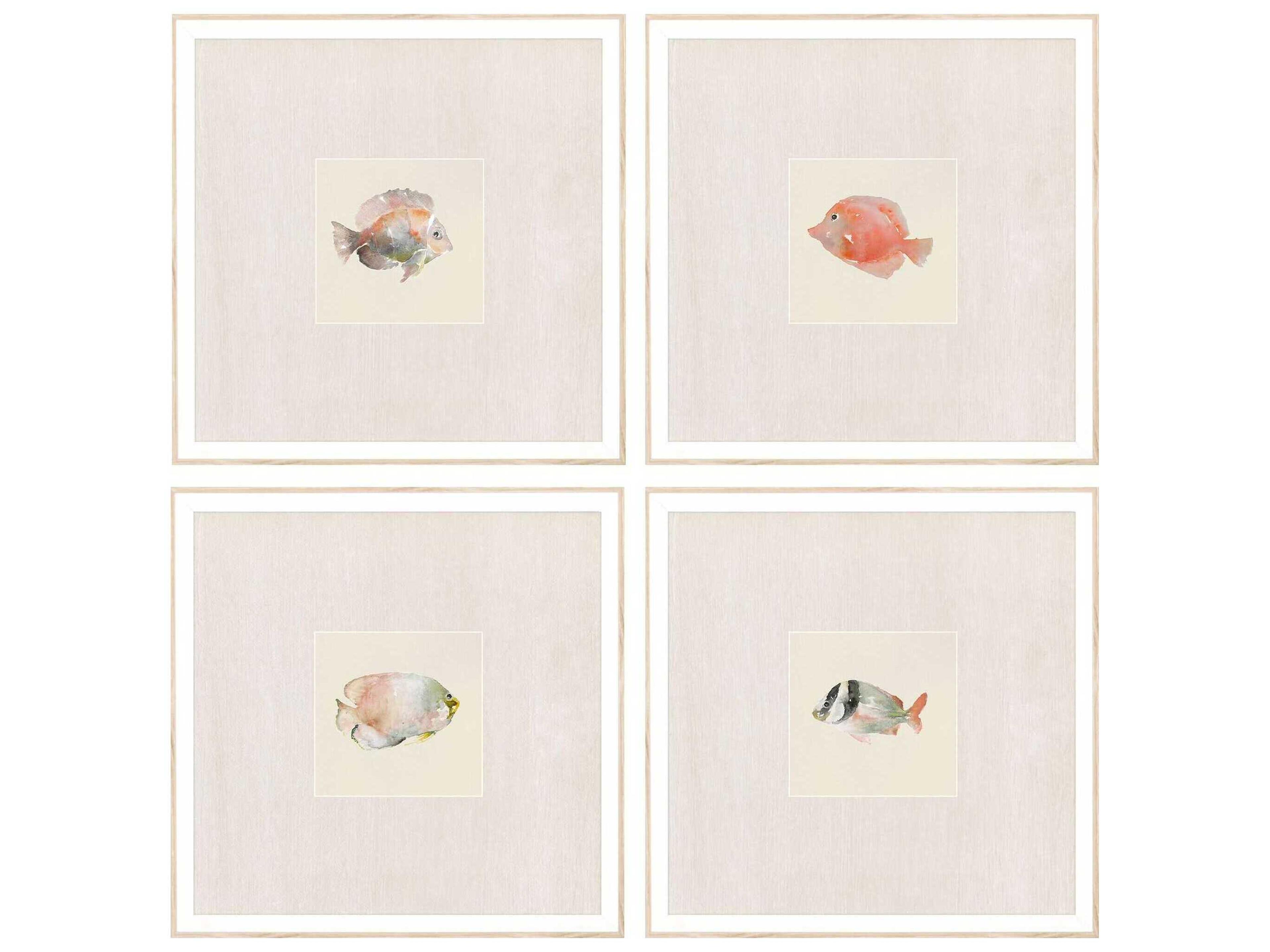 Coastal Medley Wall Art Set of 4