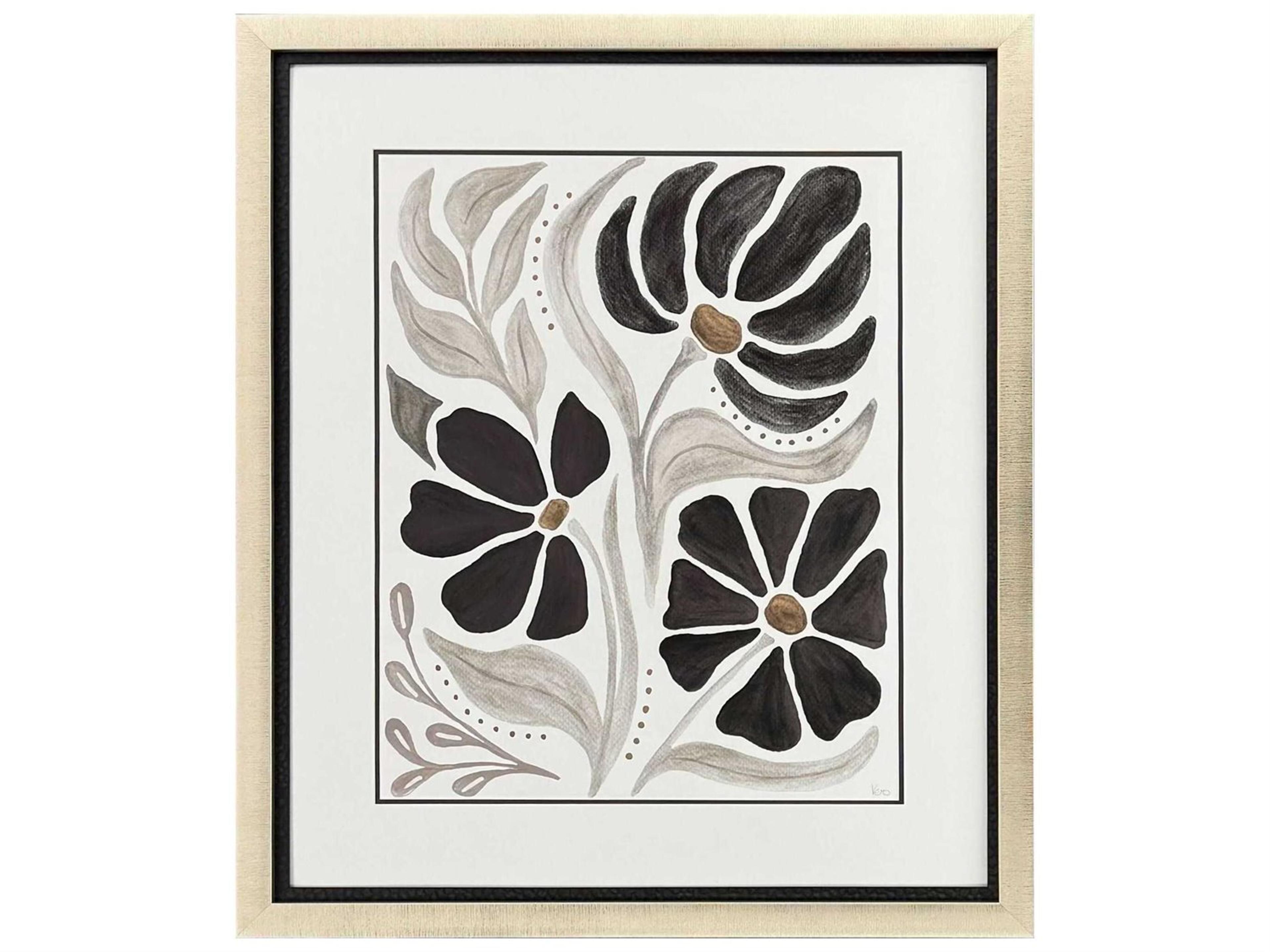 Florals Modern Petals-II Wall Art