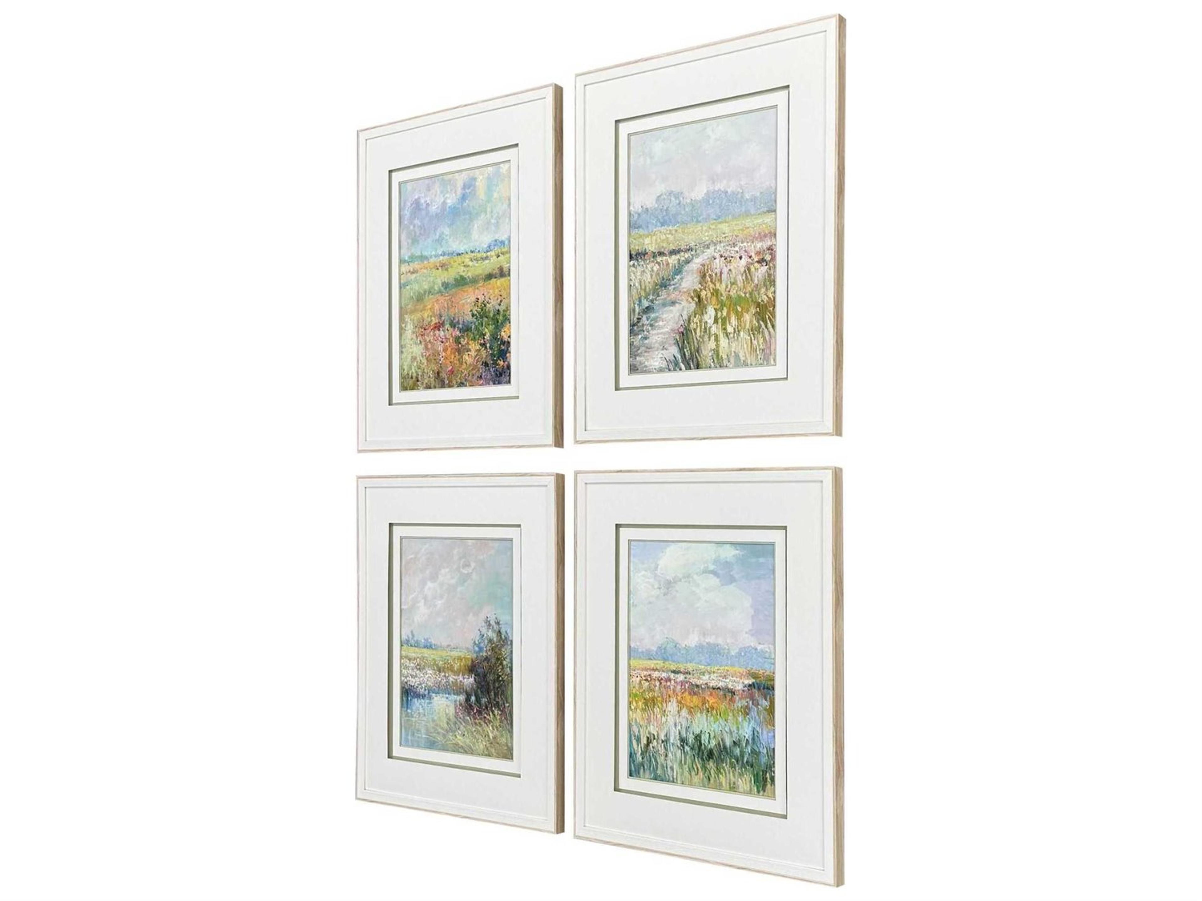 Paragon Landscapes Colors of Spring Wall Art Set of 4