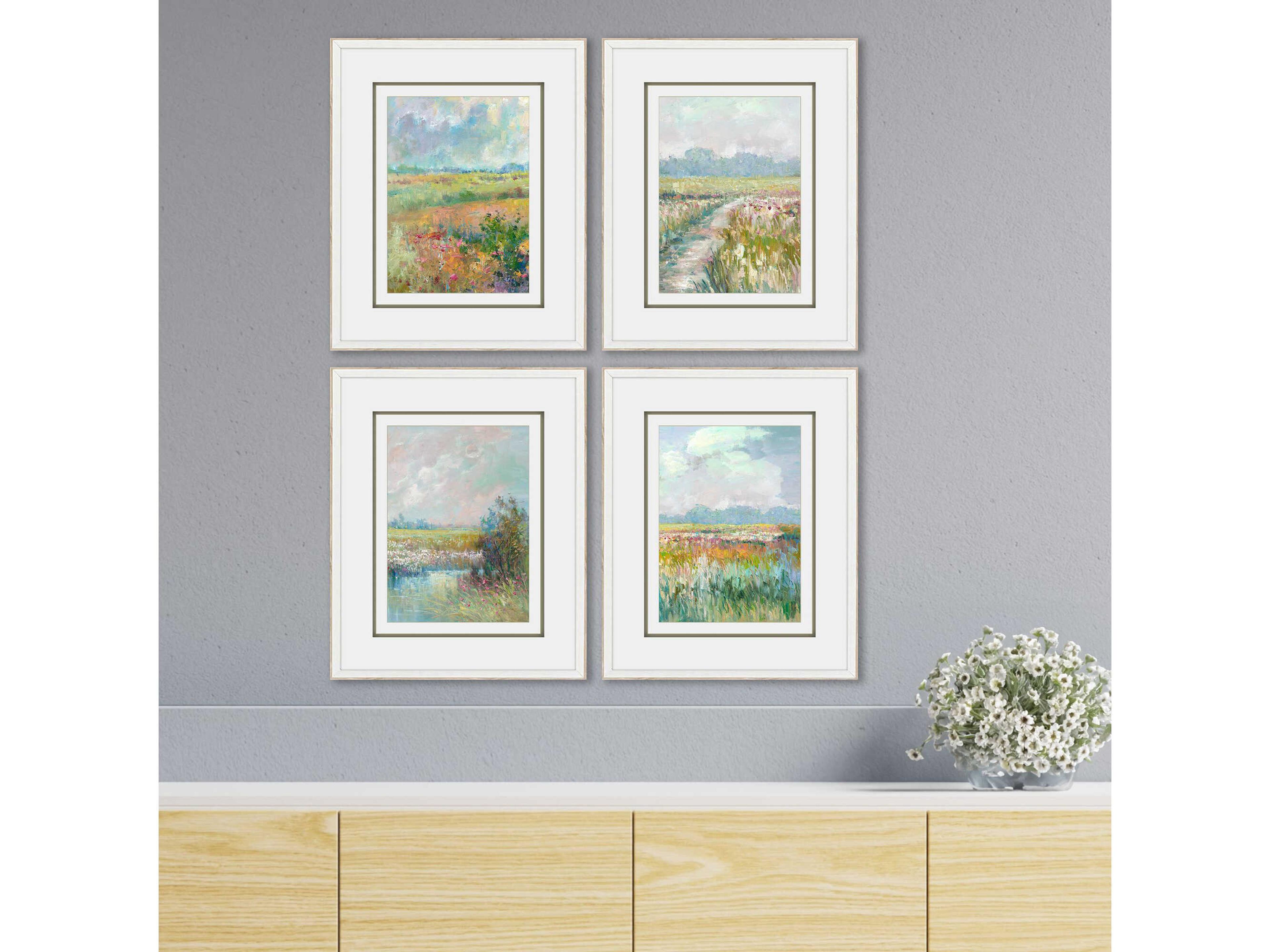 Paragon Landscapes Colors of Spring Wall Art Set of 4