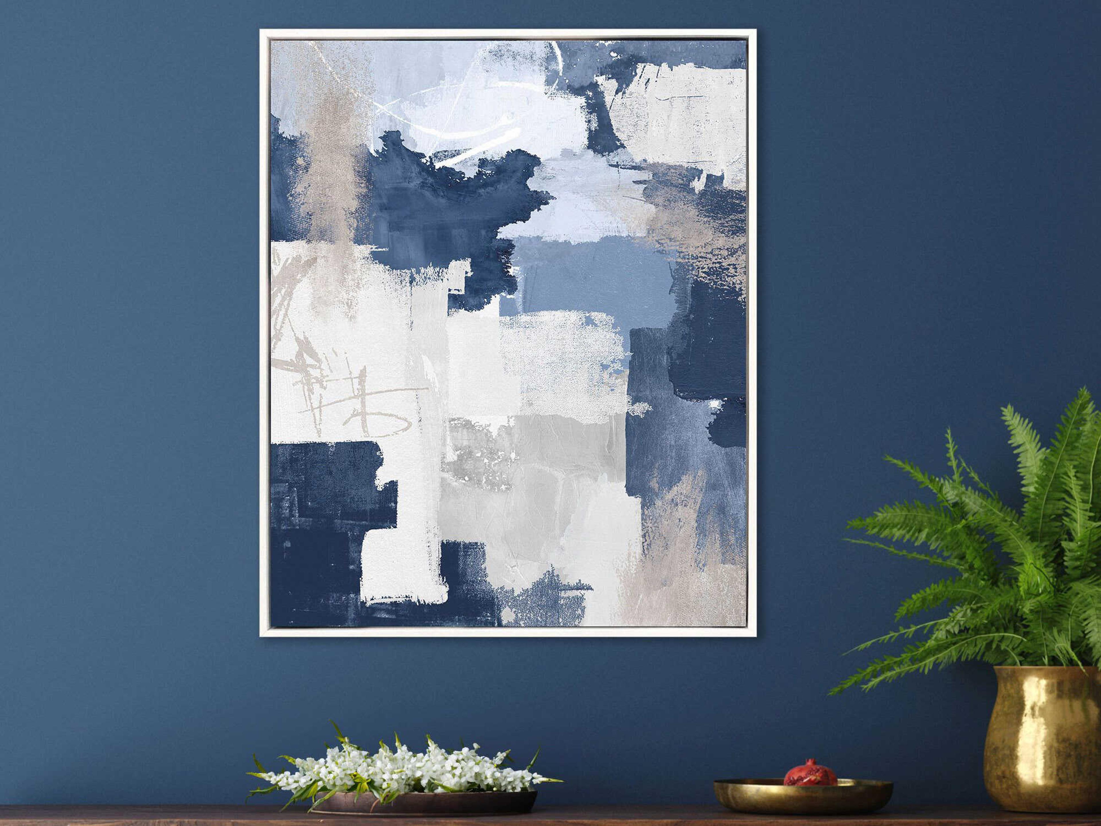 Paragon Abstract Peaceful Moment-II Canvas Wall Art