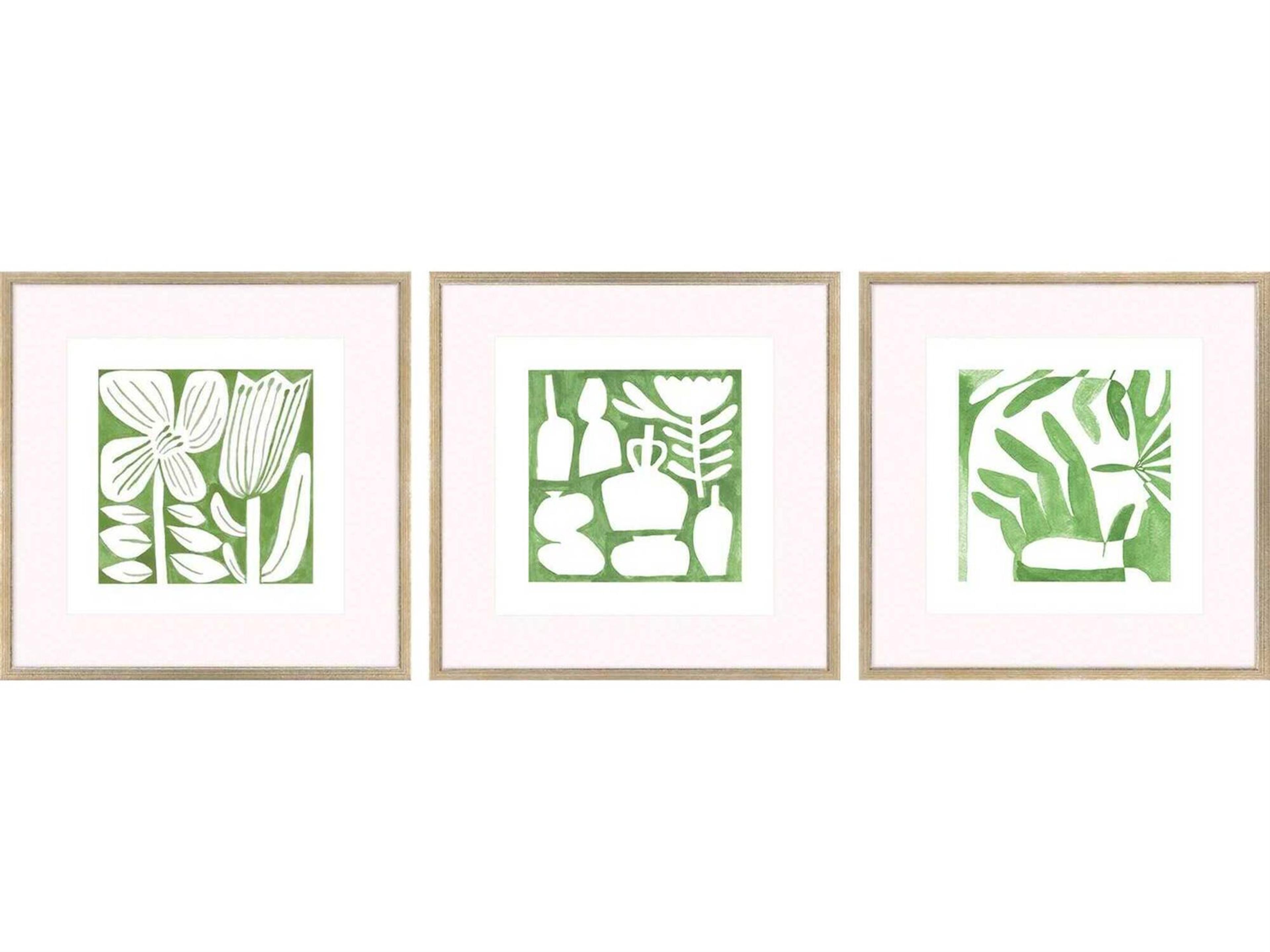 Abstract Minimal Moments-II Wall Art Set of 3