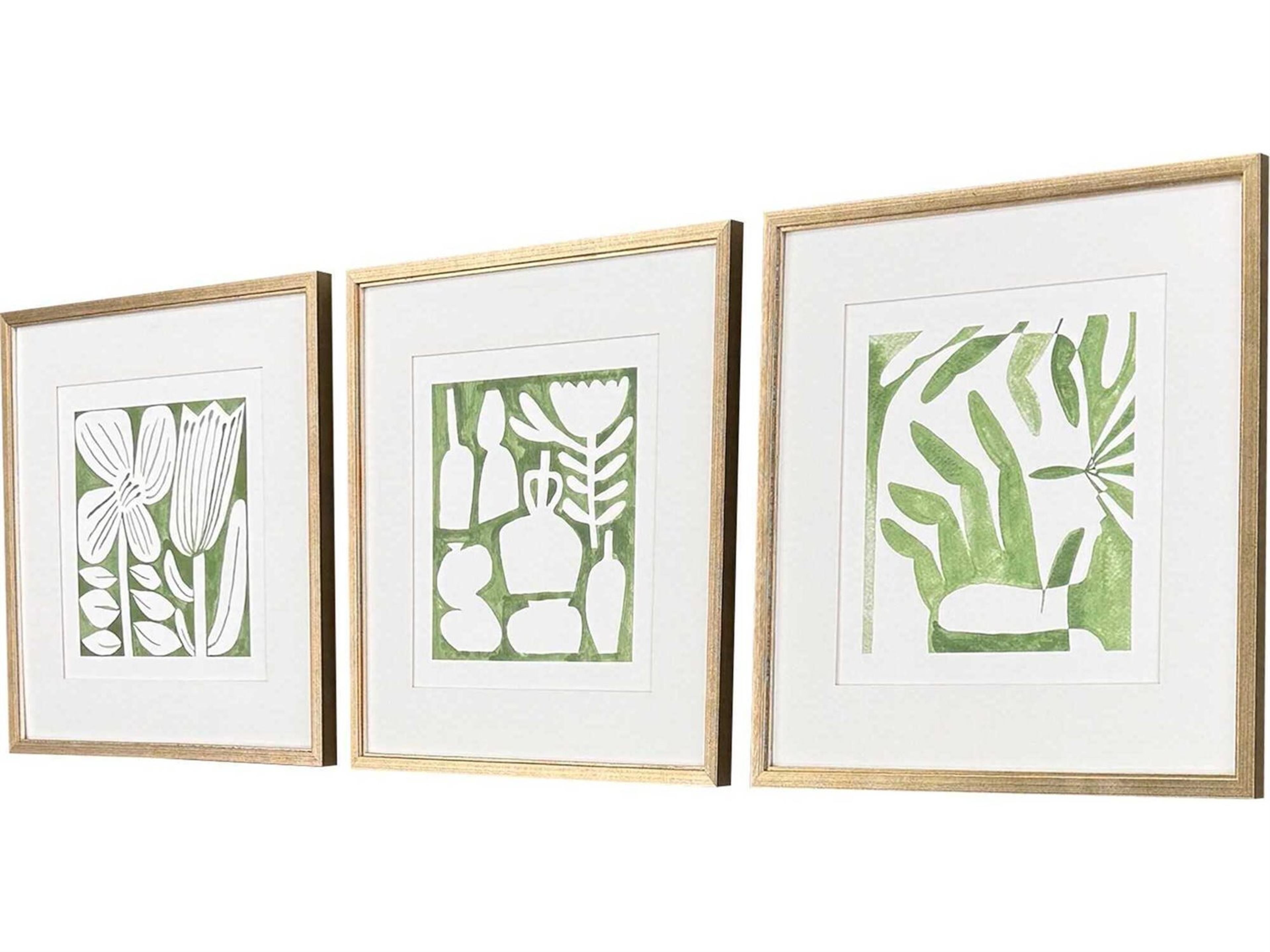 Paragon Abstract Minimal Moments-II Wall Art Set of 3