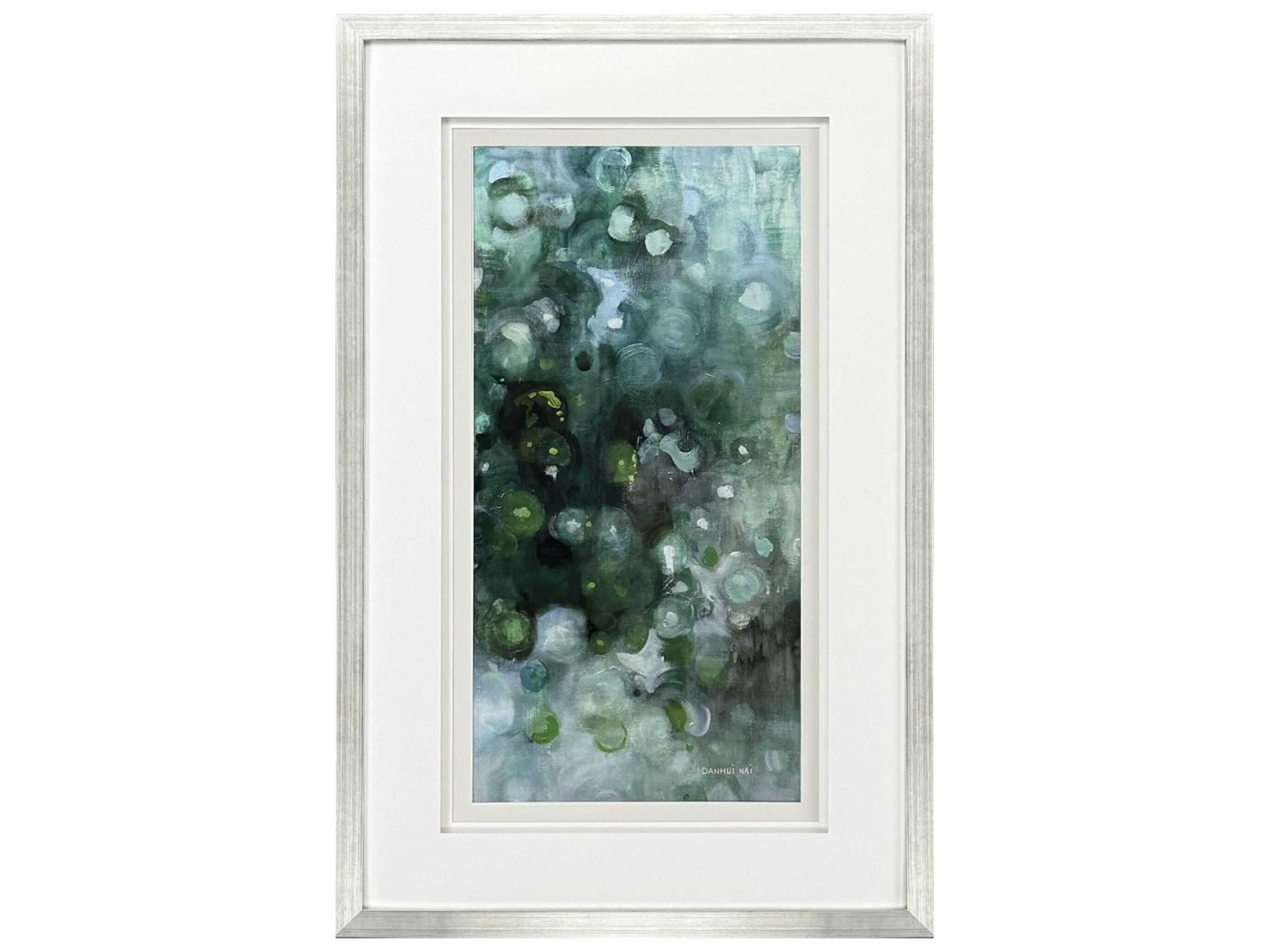 Abstract Emerald Constellation-II Wall Art