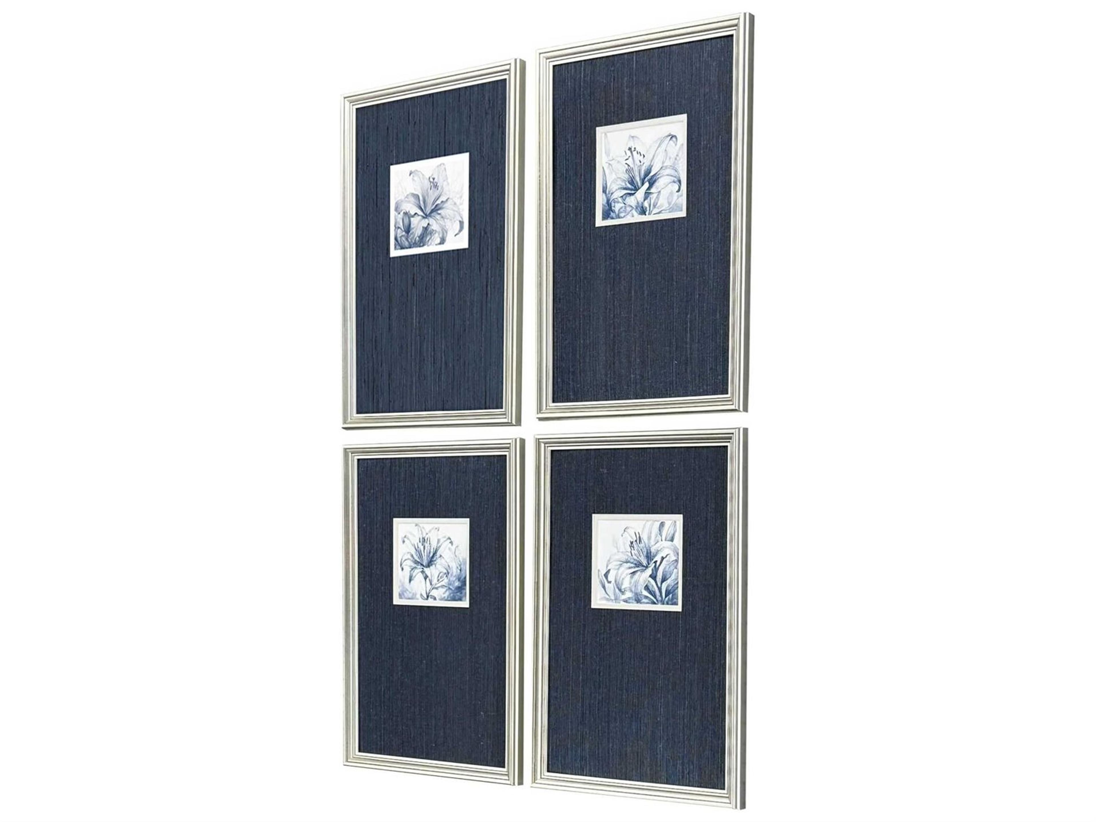 Paragon Florals Lilies Wall Art Set of 4