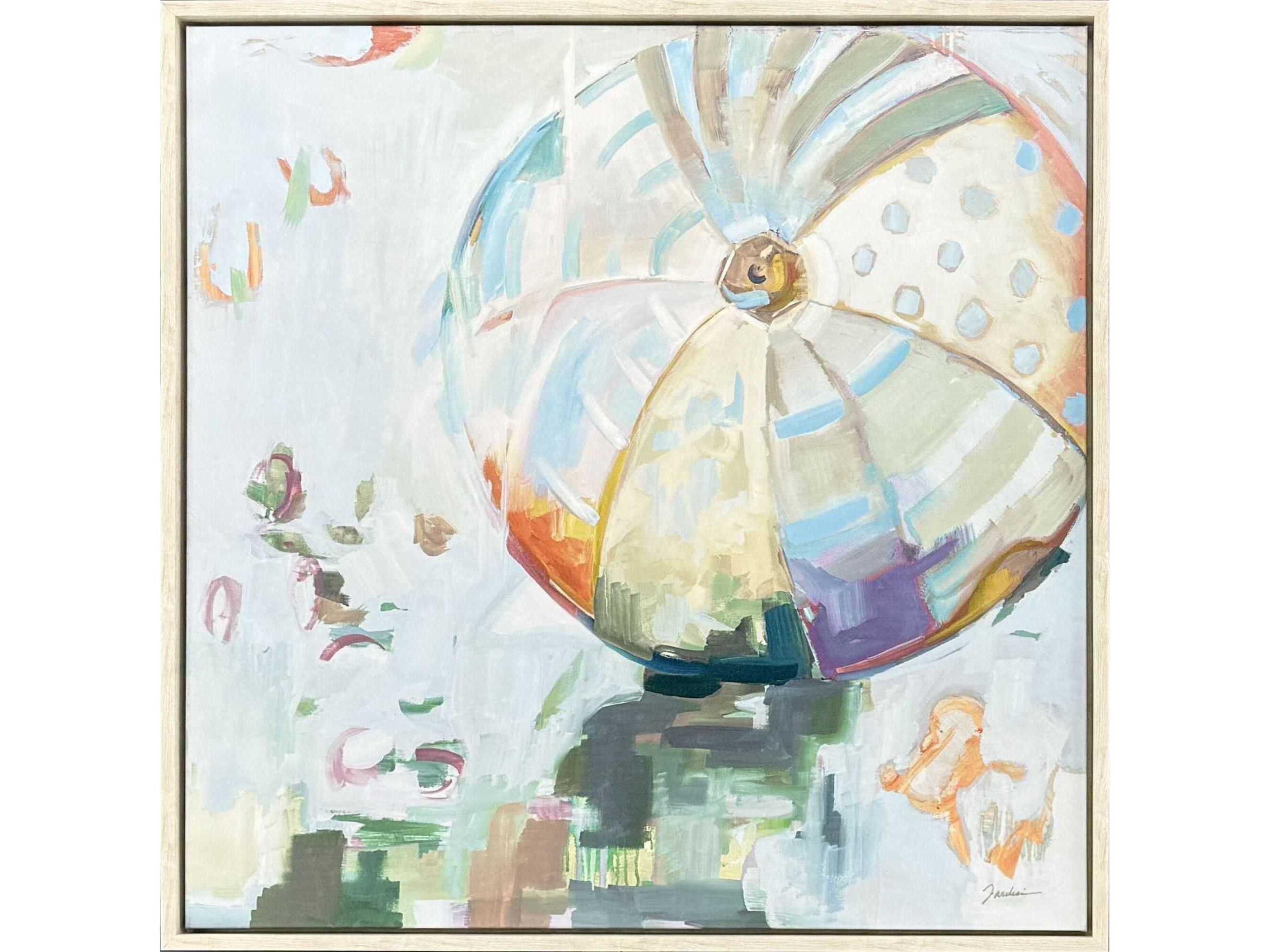 Paragon Waterside Beach Balls-I Canvas Wall Art