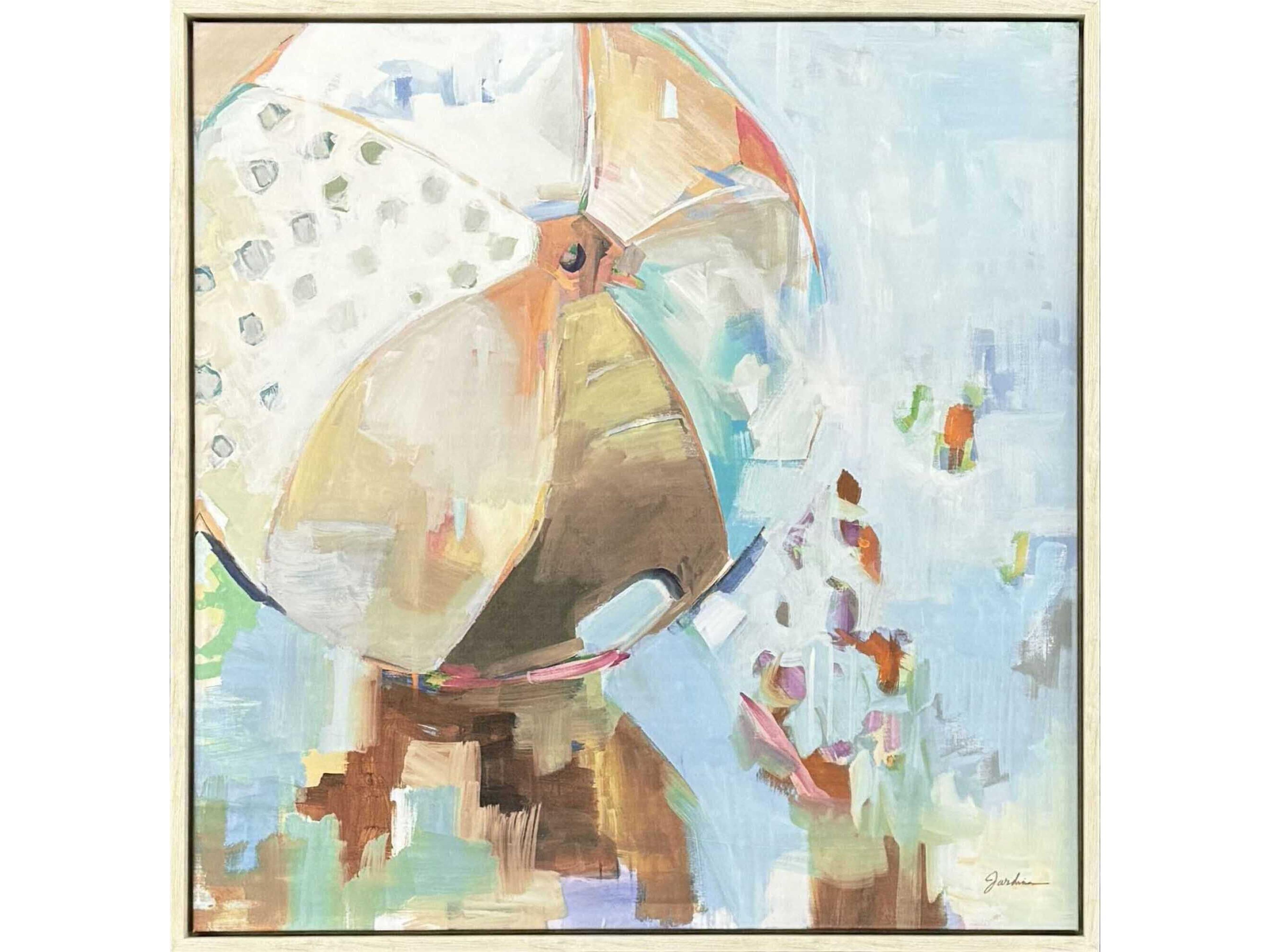 Waterside Beach Balls-II Canvas Wall Art