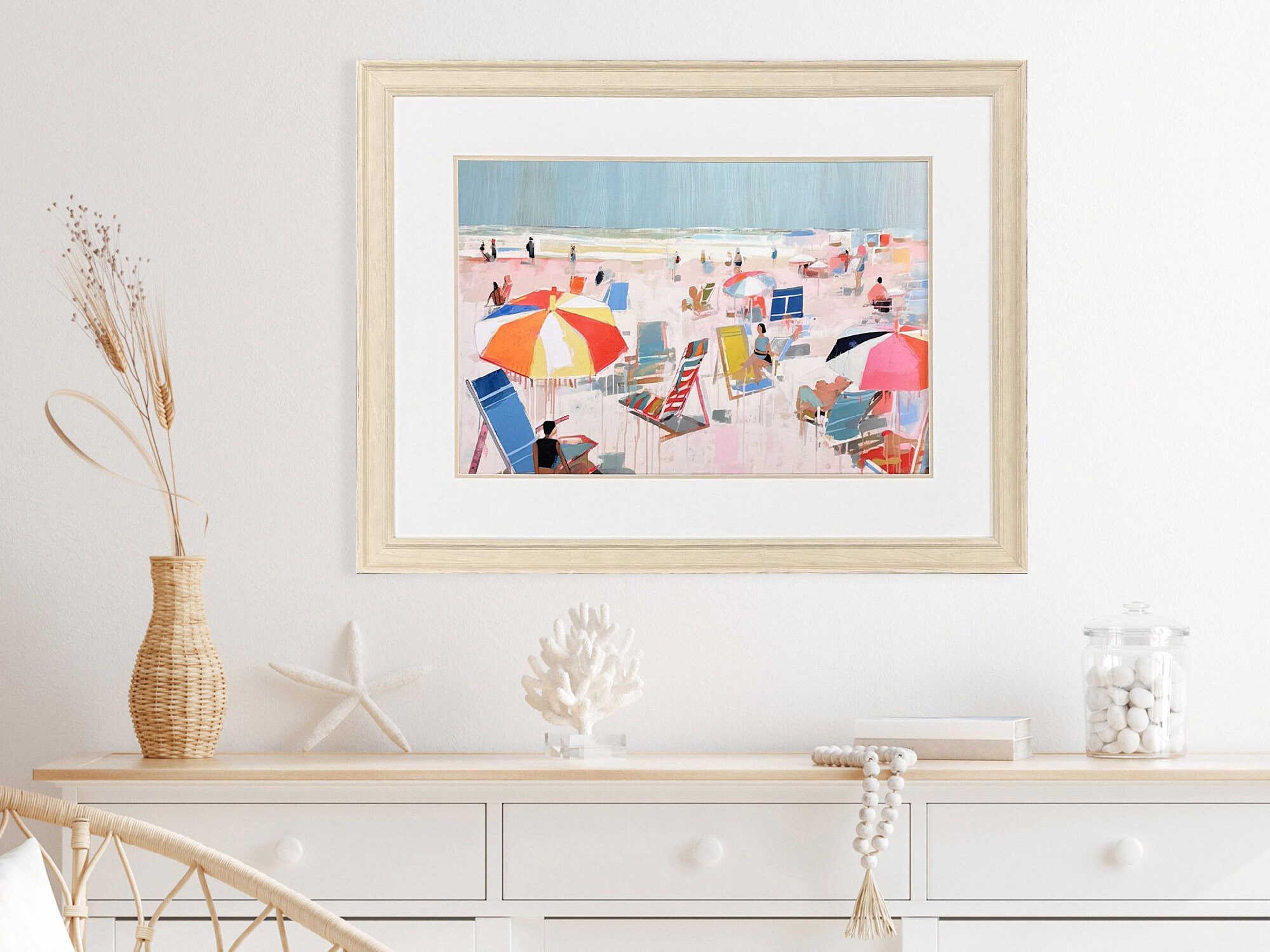 Paragon Waterside Summer Days on Beach-I Wall Art