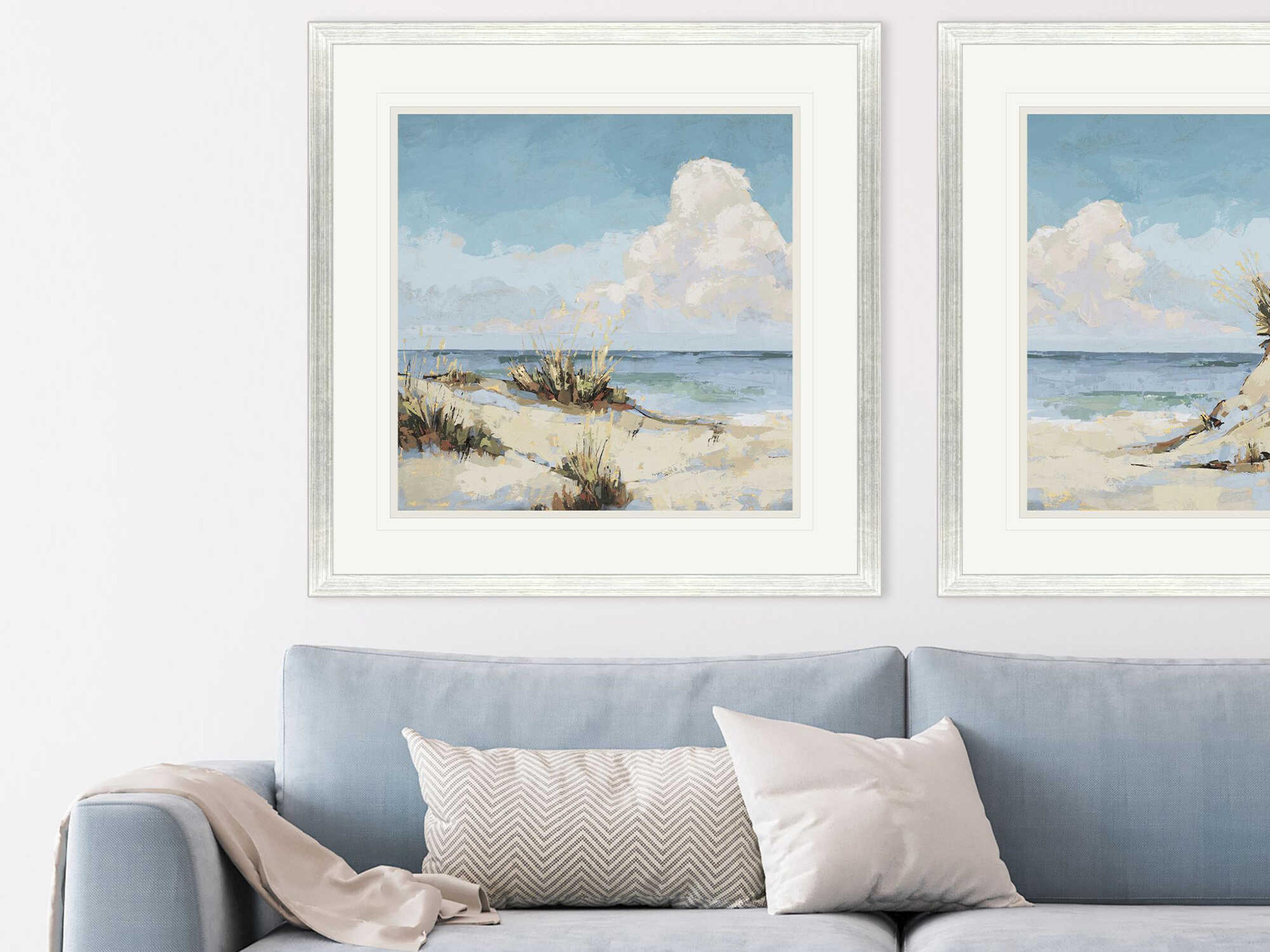 Paragon Waterside Cloudy Beach-I Wall Art