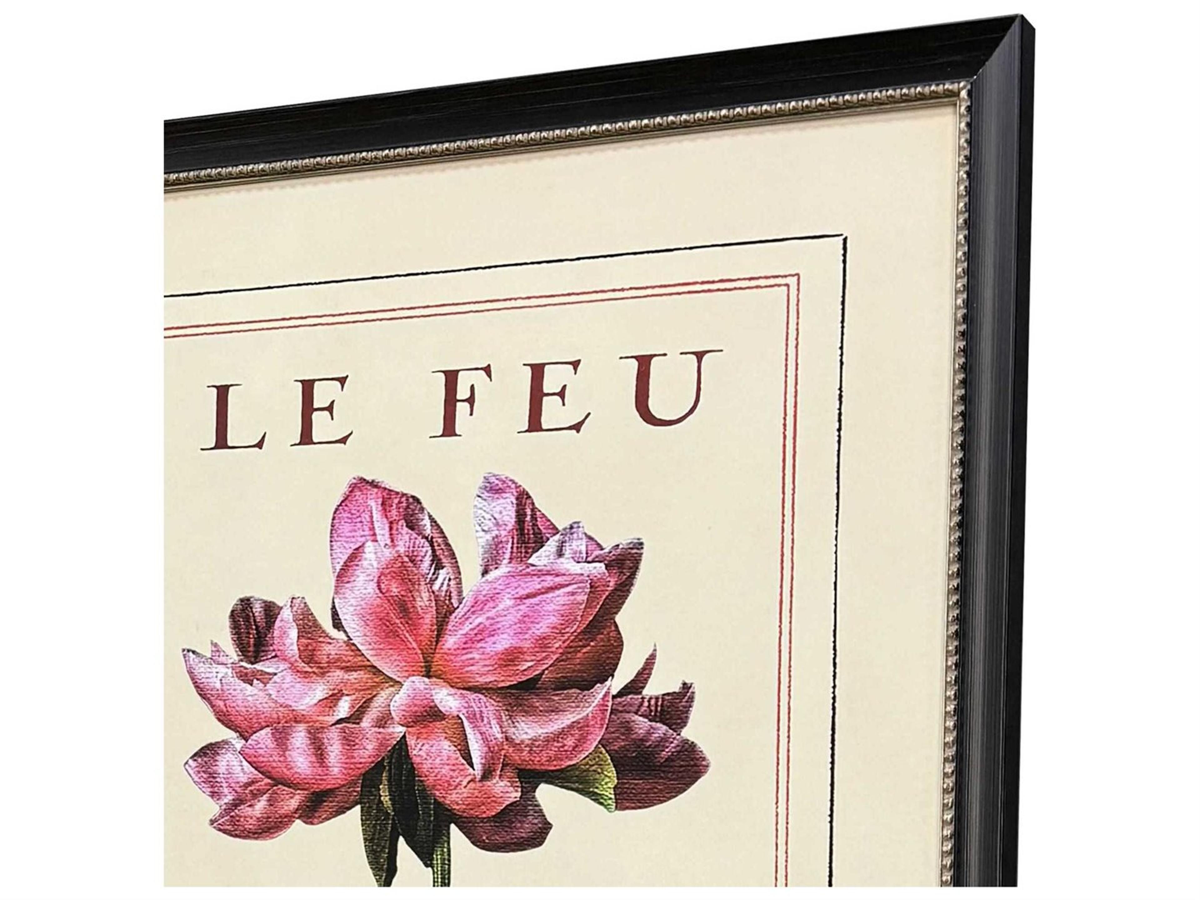 Paragon Florals Le Fleur-I Wall Art Set of 2