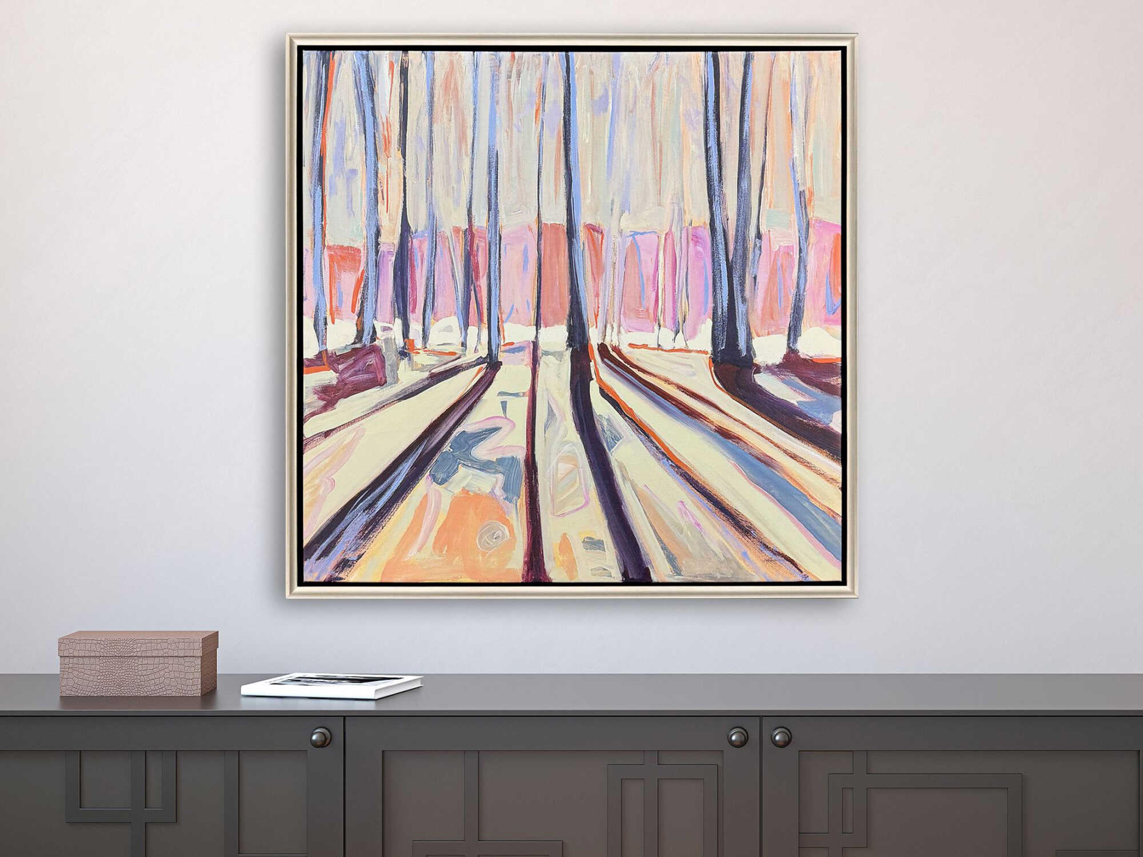 Paragon Landscapes Woodland Reflections Canvas Wall Art