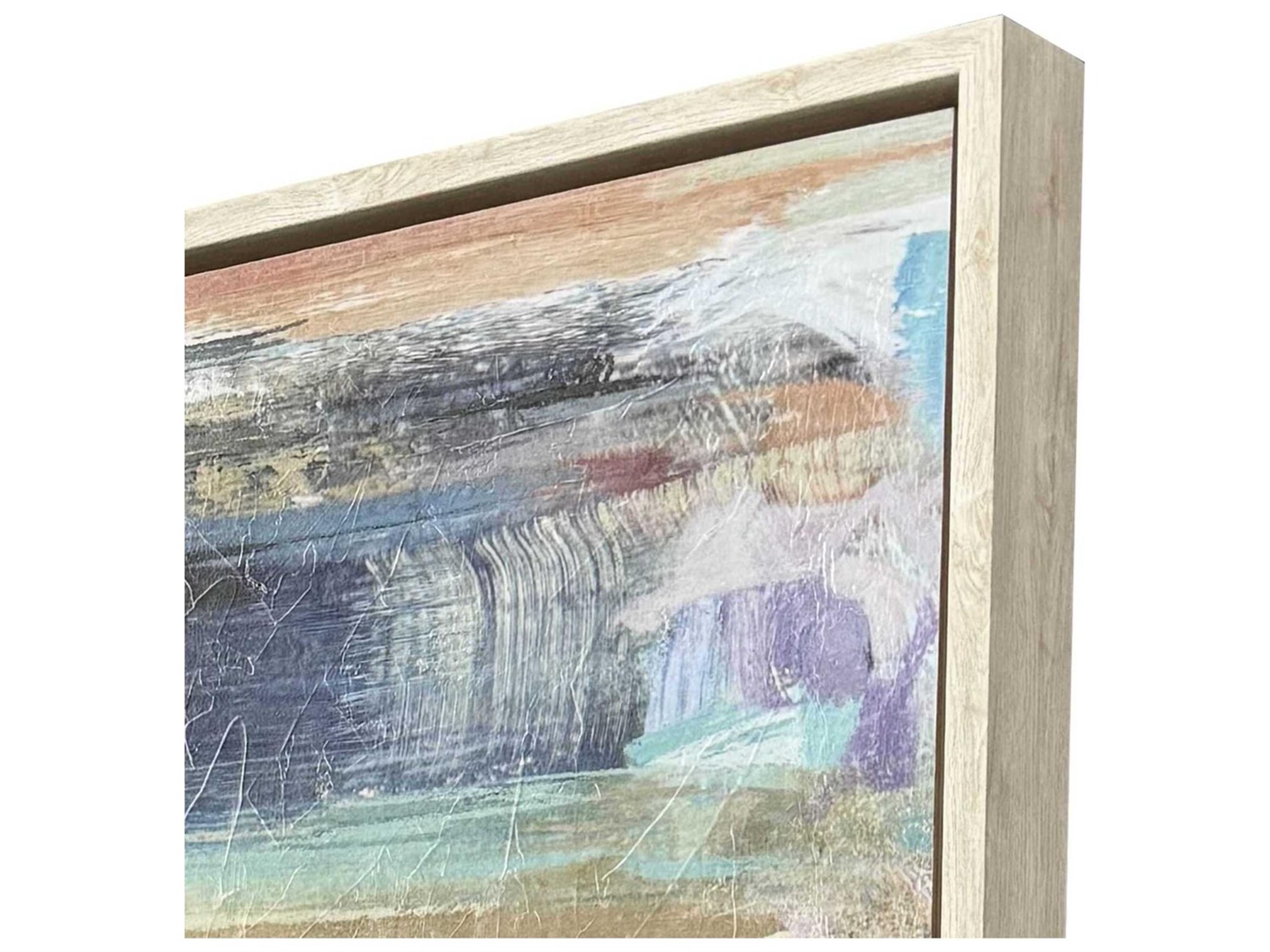 Paragon Abstract Green Mile No.1 Canvas Wall Art