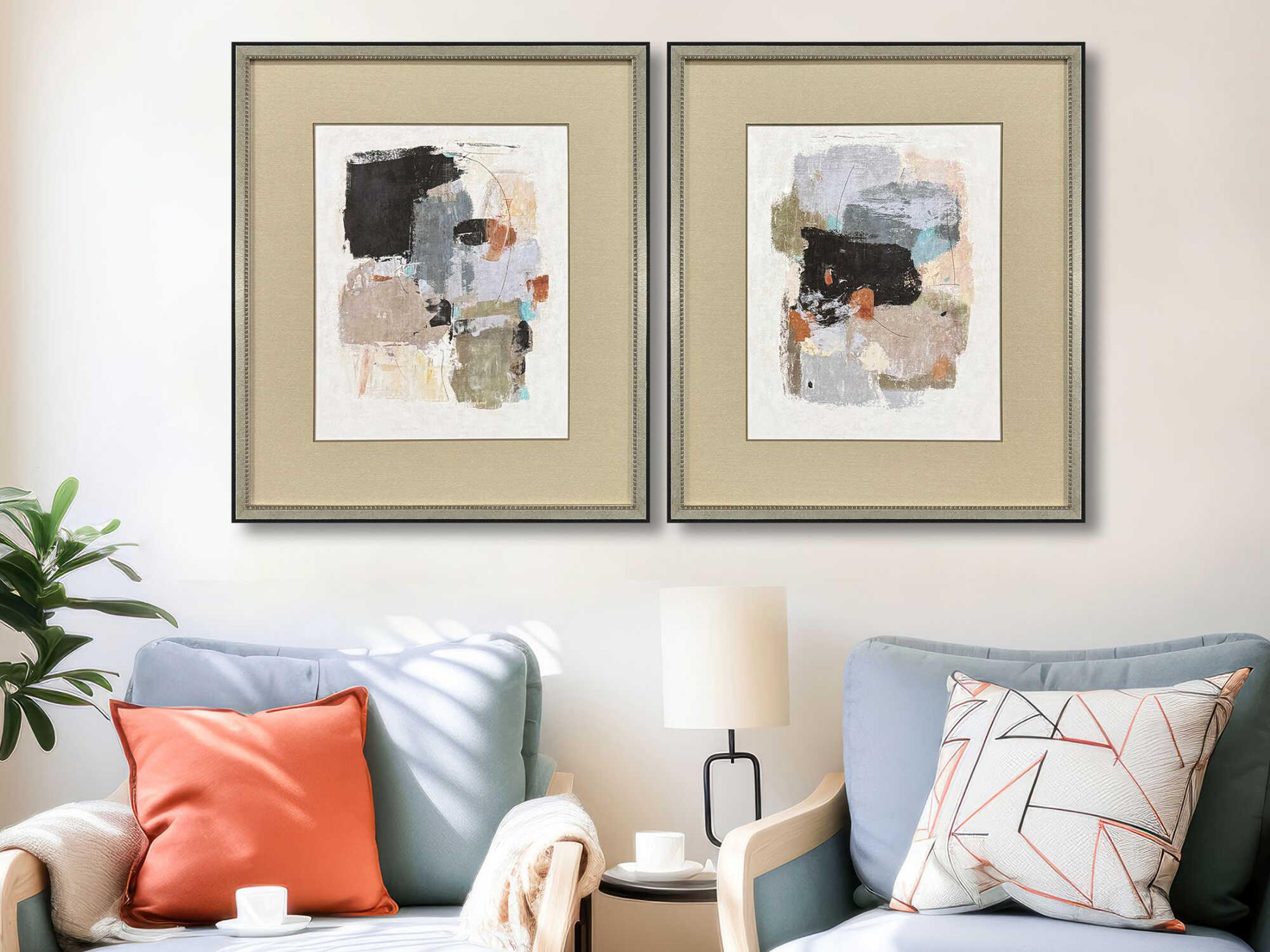 Paragon Abstract Estrella Wall Art Set of 2