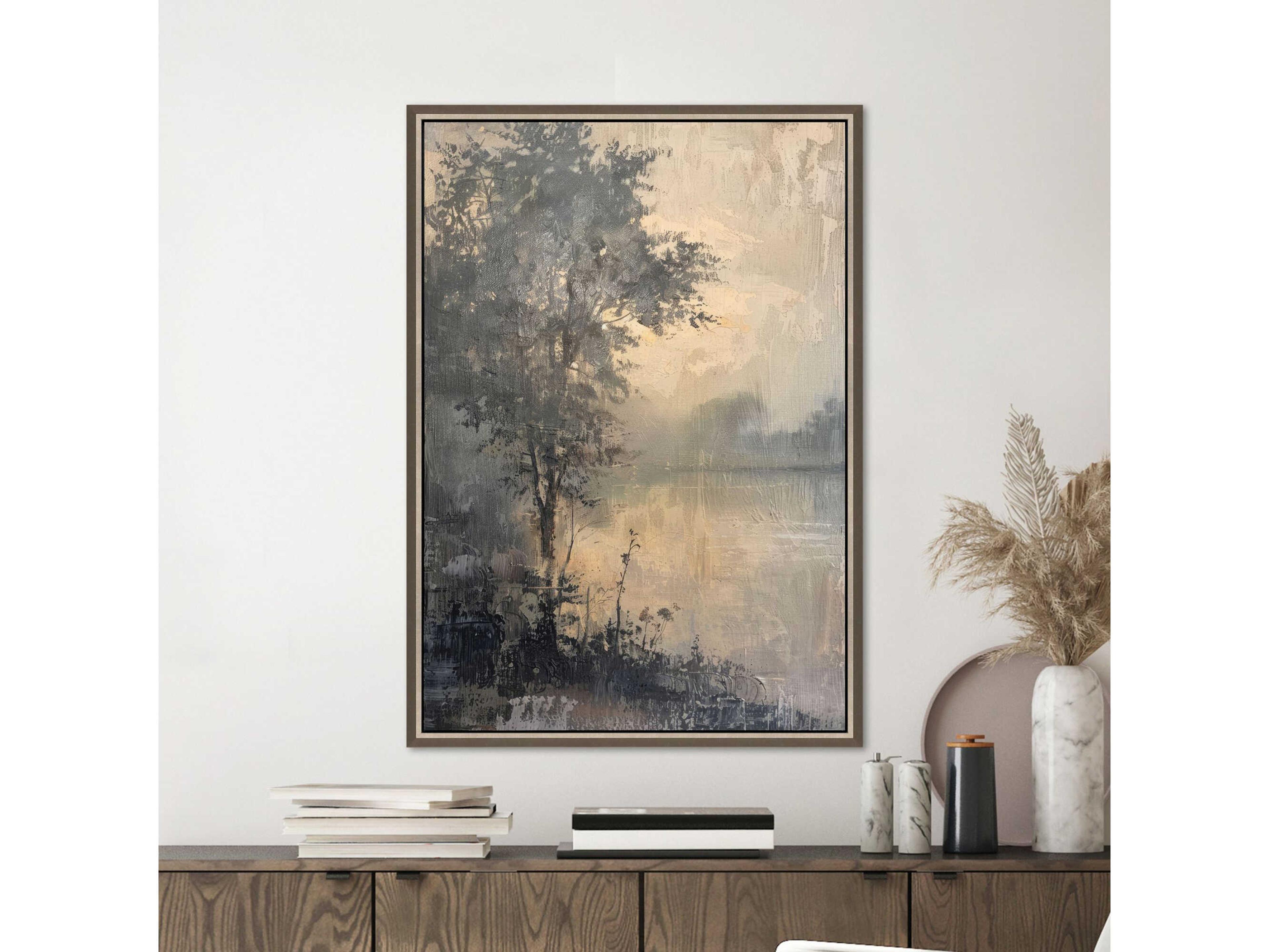 Paragon Landscapes Vintage Sunset Canvas Wall Art