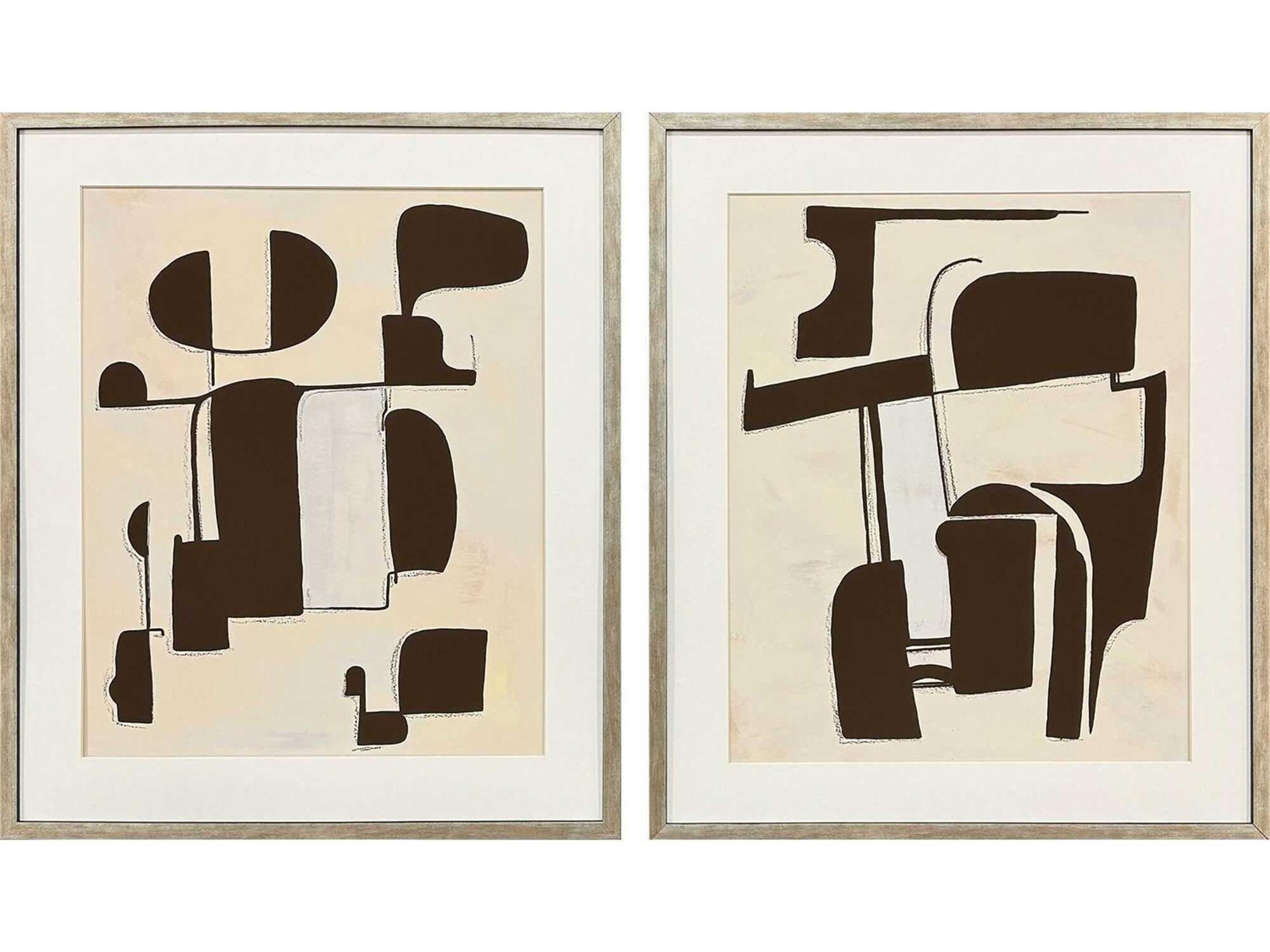 Abstract Enigma Wall Art Set of 2