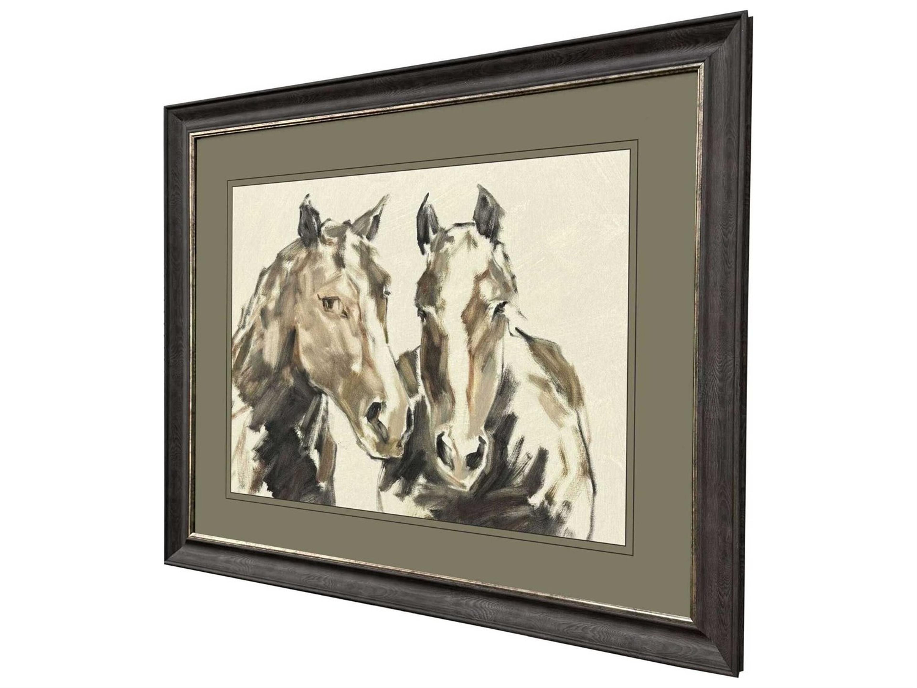 Paragon Animals Equine Sketch Duo Wall Art