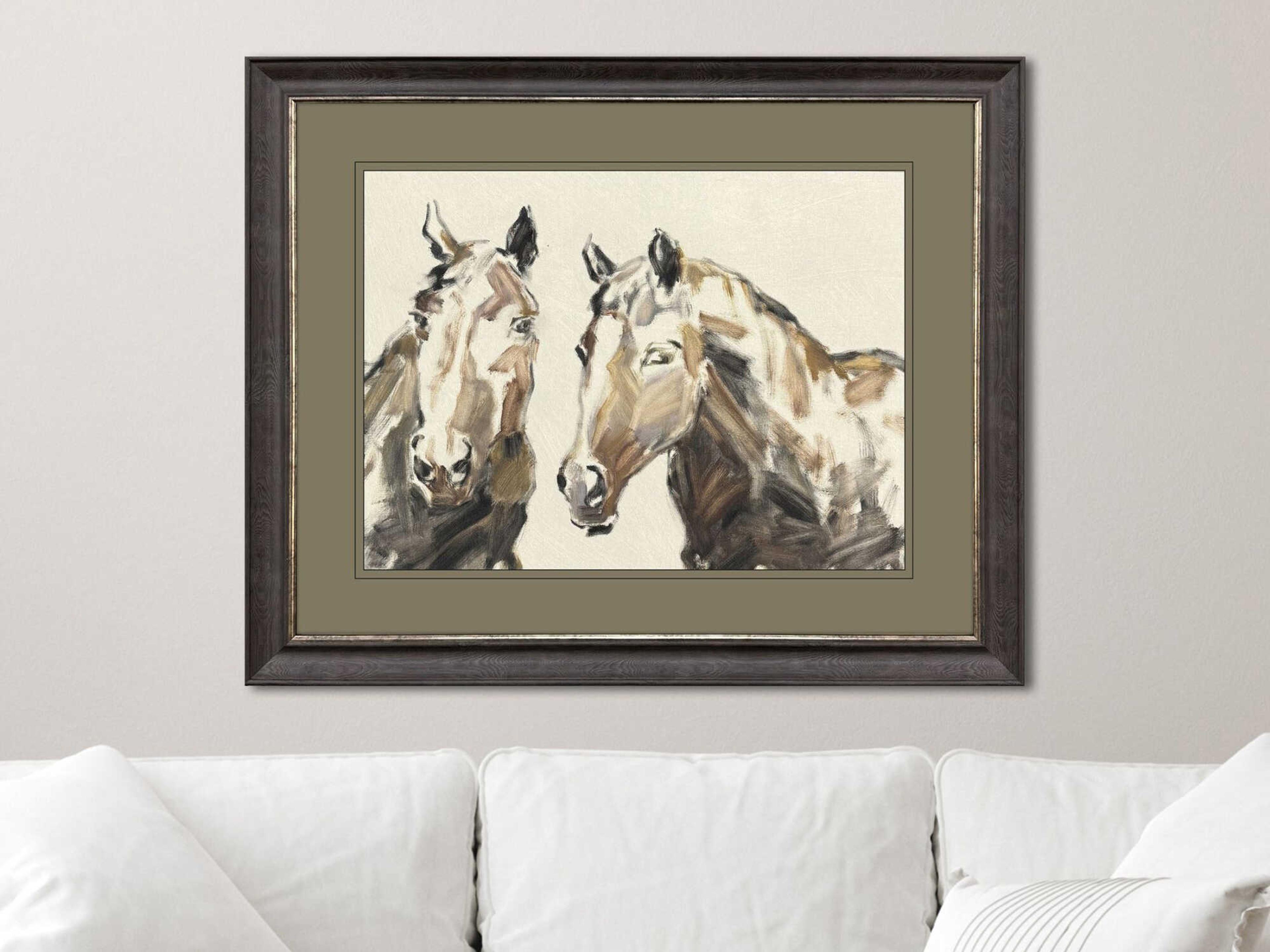 Paragon Animals Equine Sketch Together Wall Art