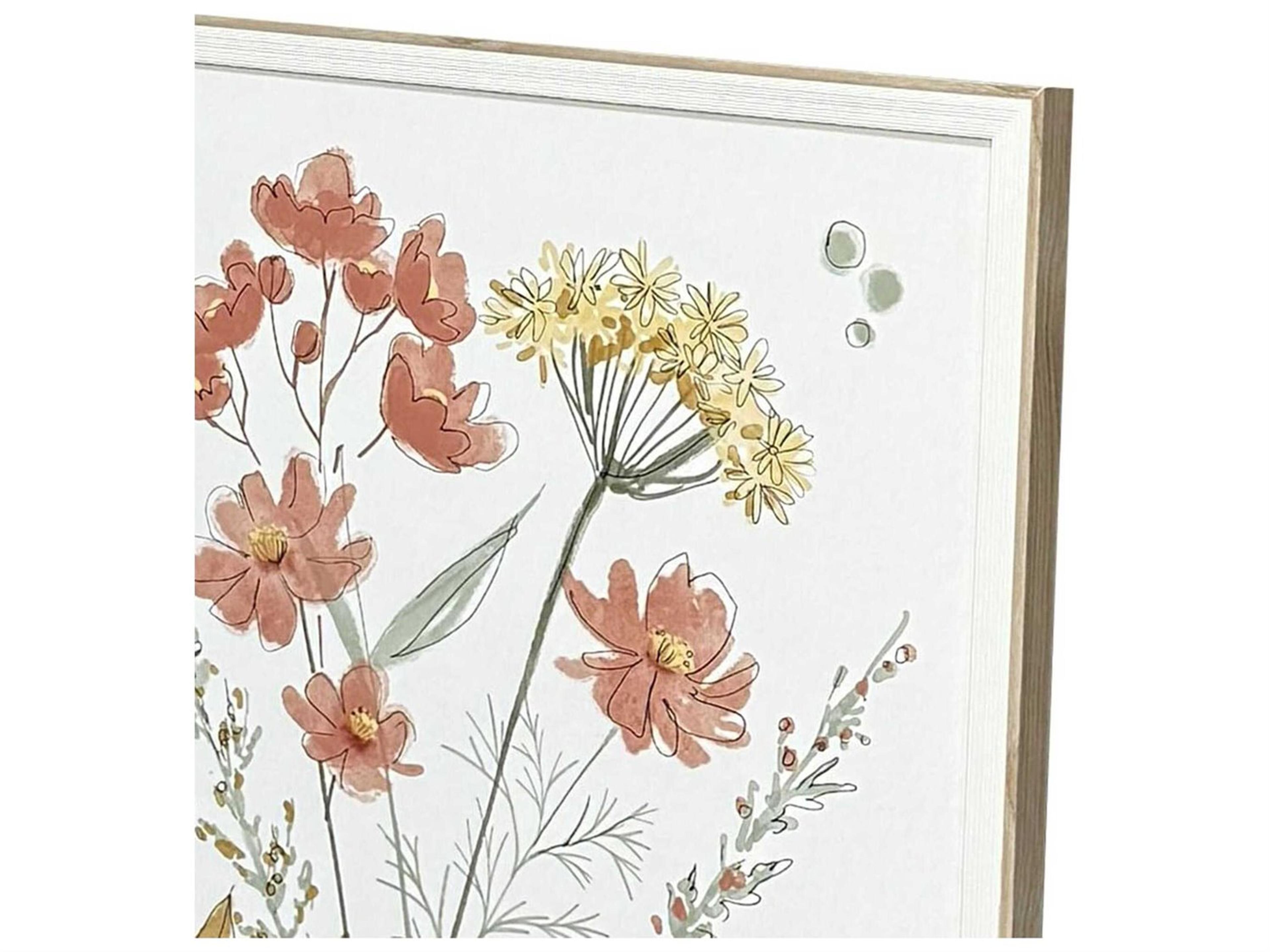 Paragon Florals Full Bloom-II Wall Art Set of 2