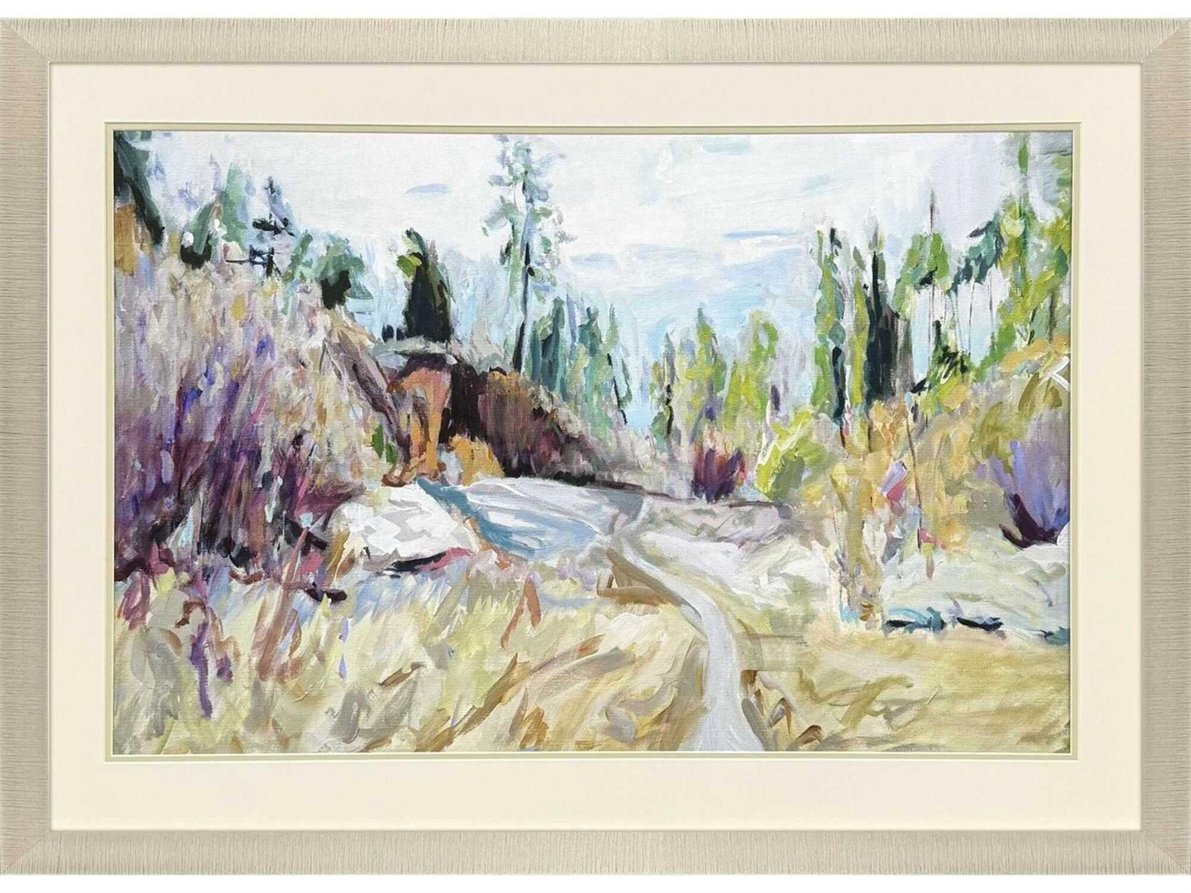 Waterside Beyond the Path Wall Art