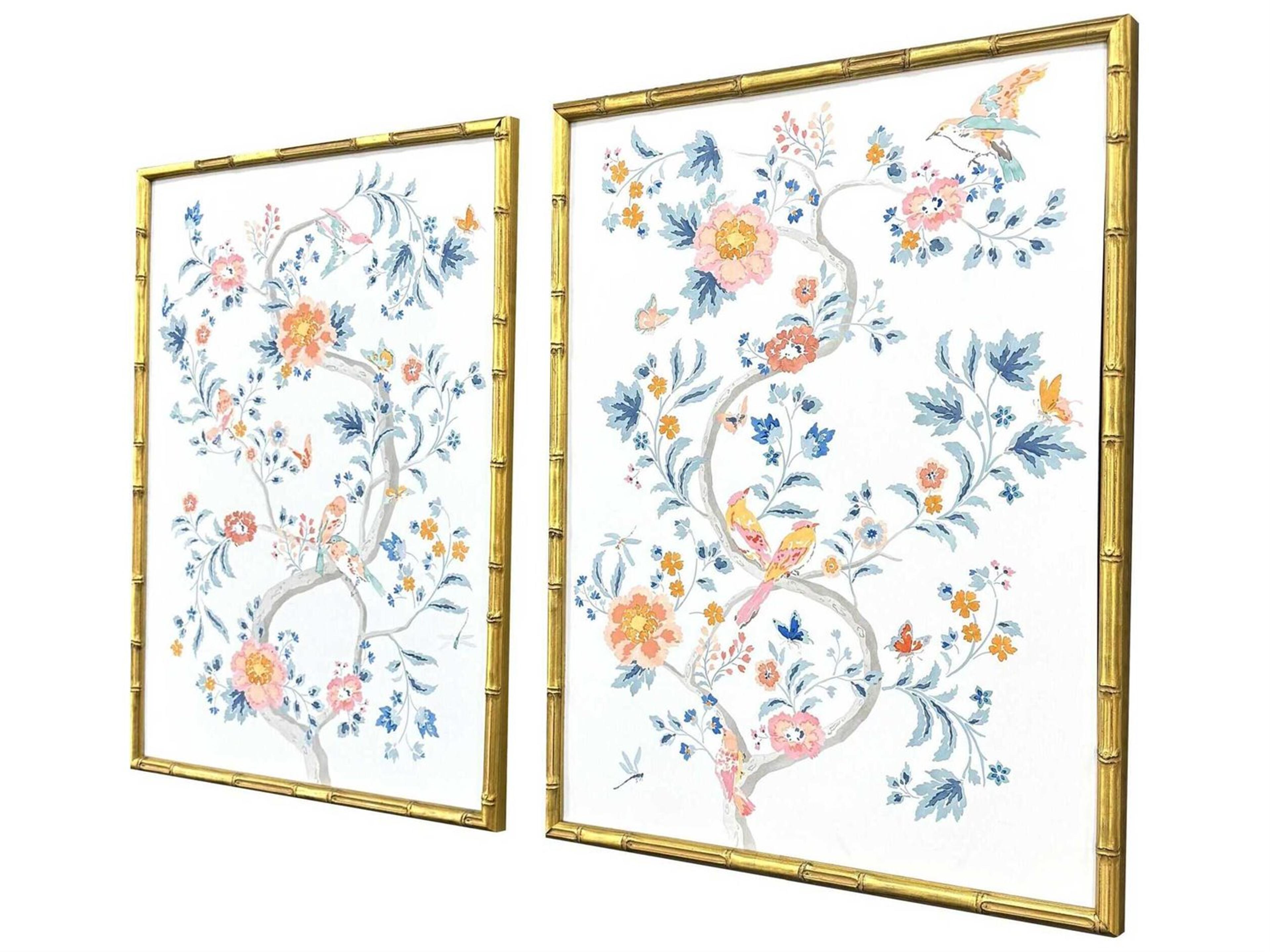 Paragon Florals Enchanted Wall Art Set of 2