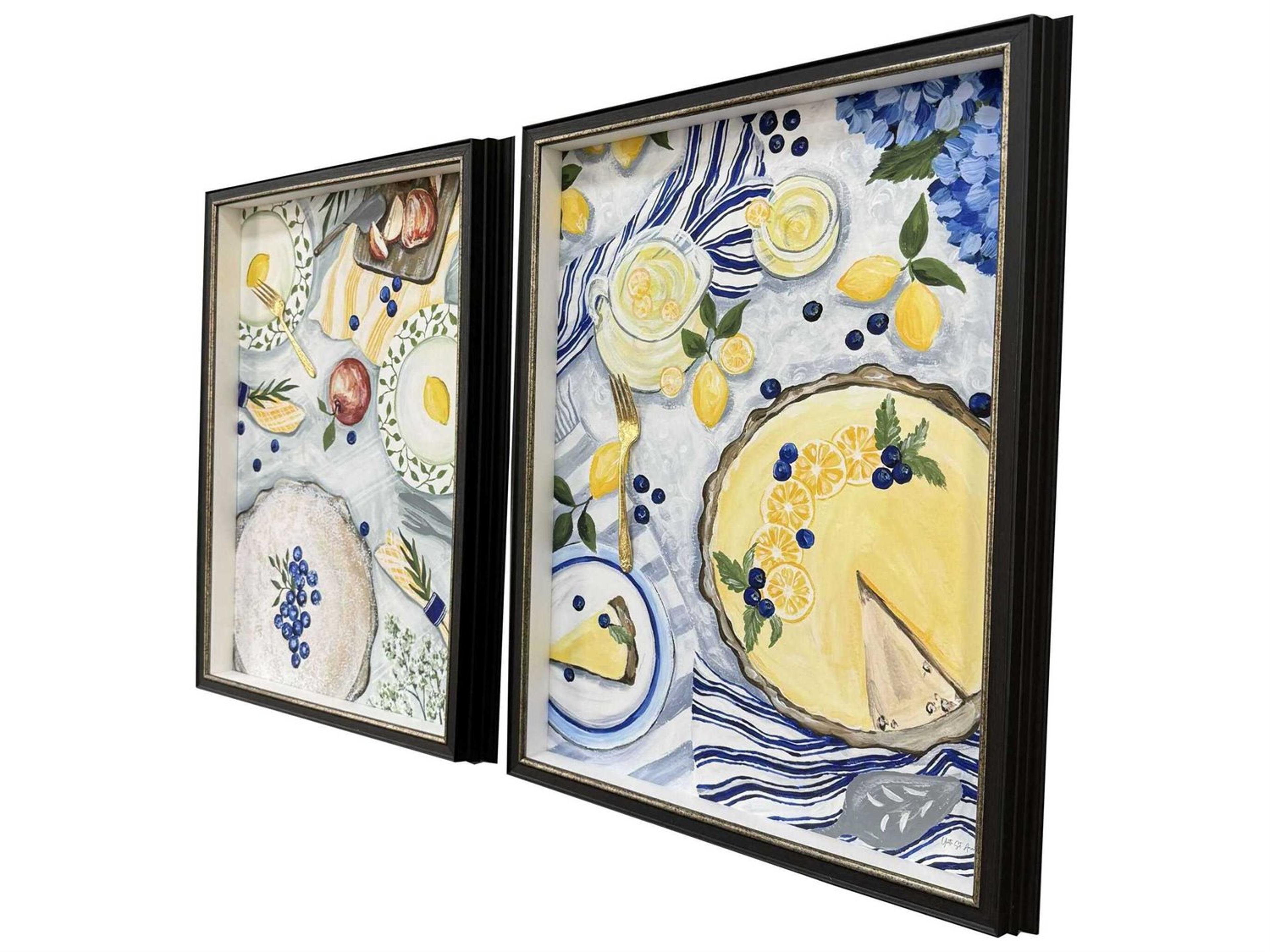 Paragon Culinary Summer Picnic Wall Art Set of 2