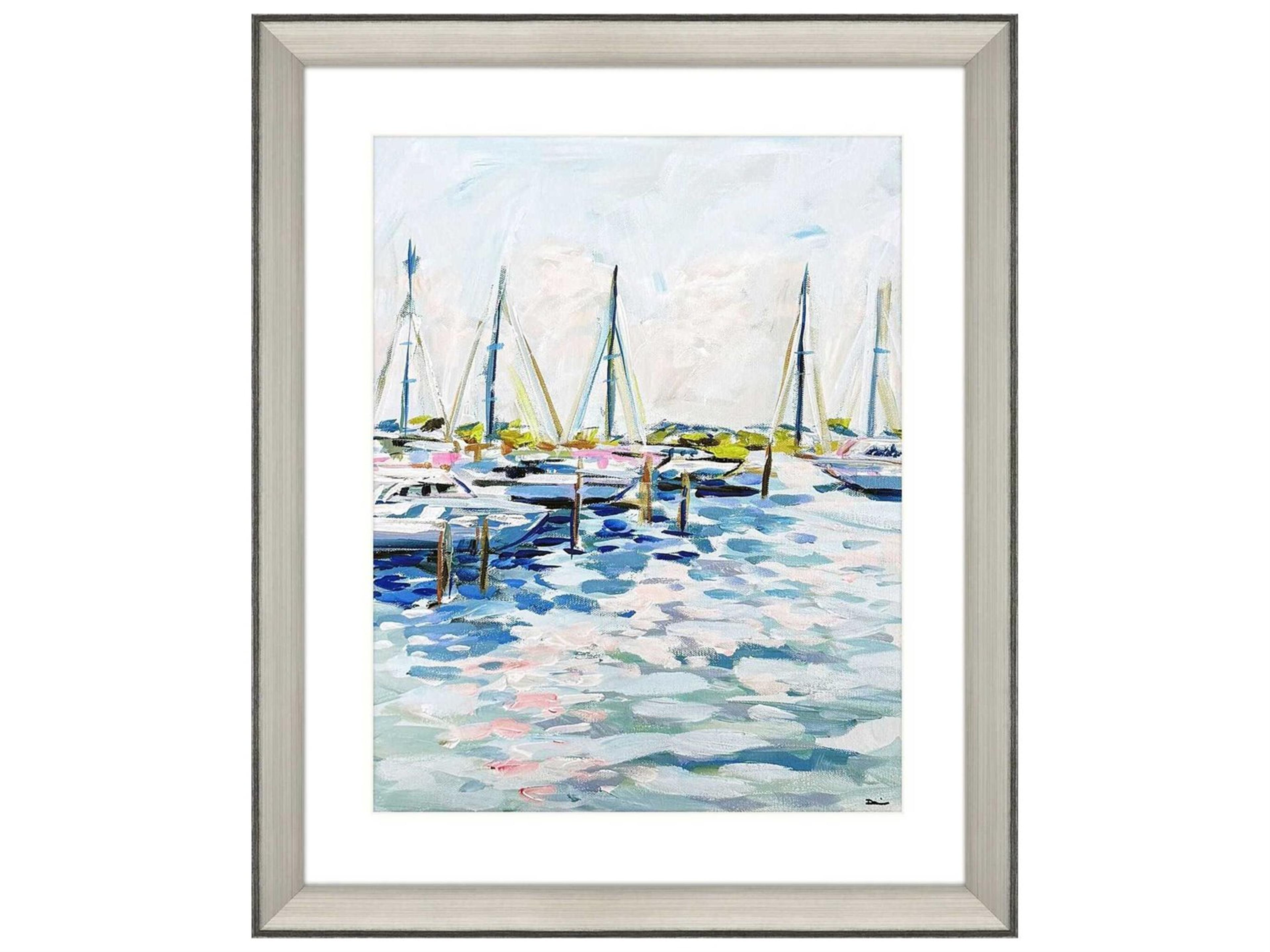 Sporting Marina at Dusk Wall Art