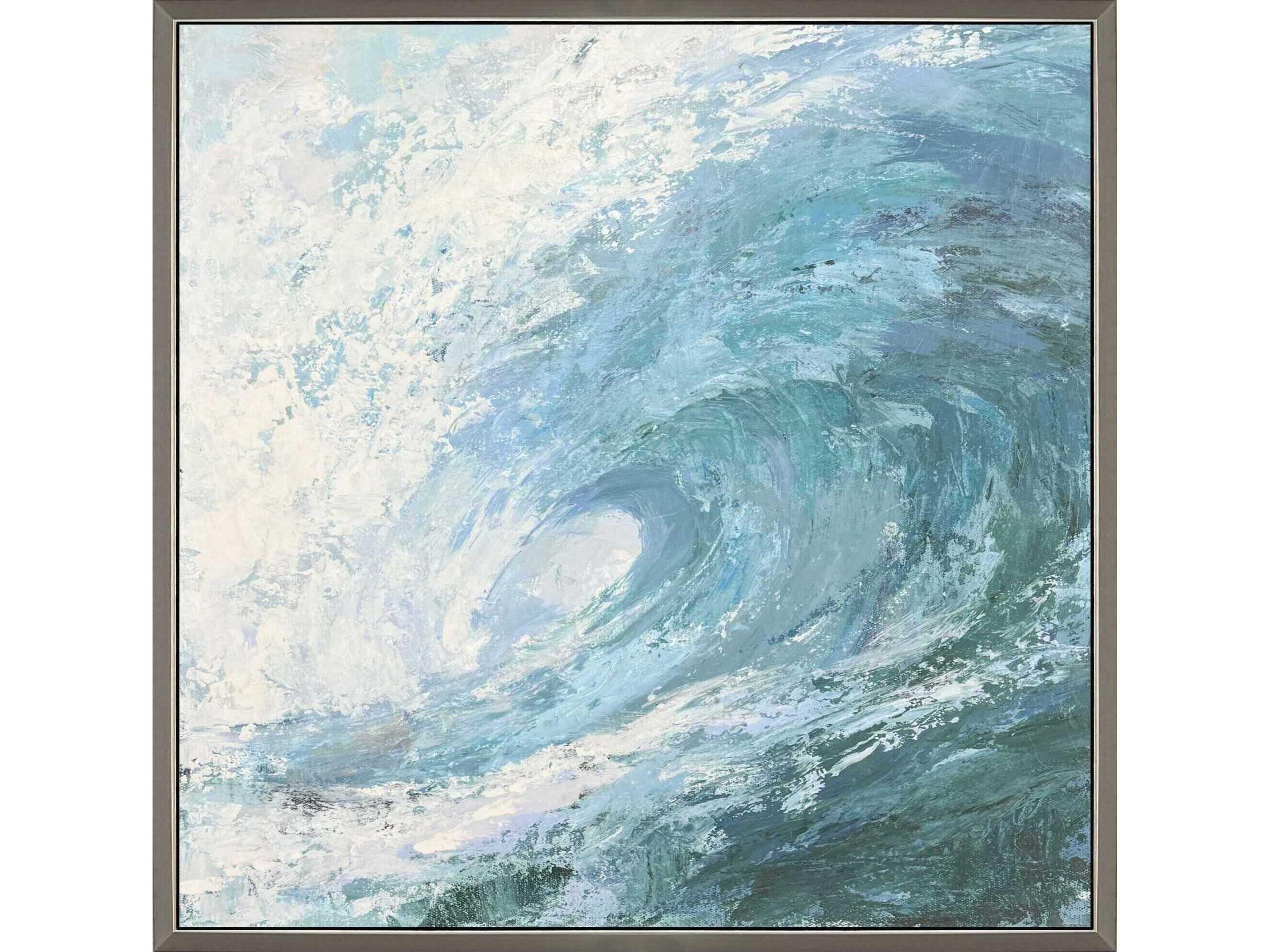 Waterside Summer Wave Wall Art