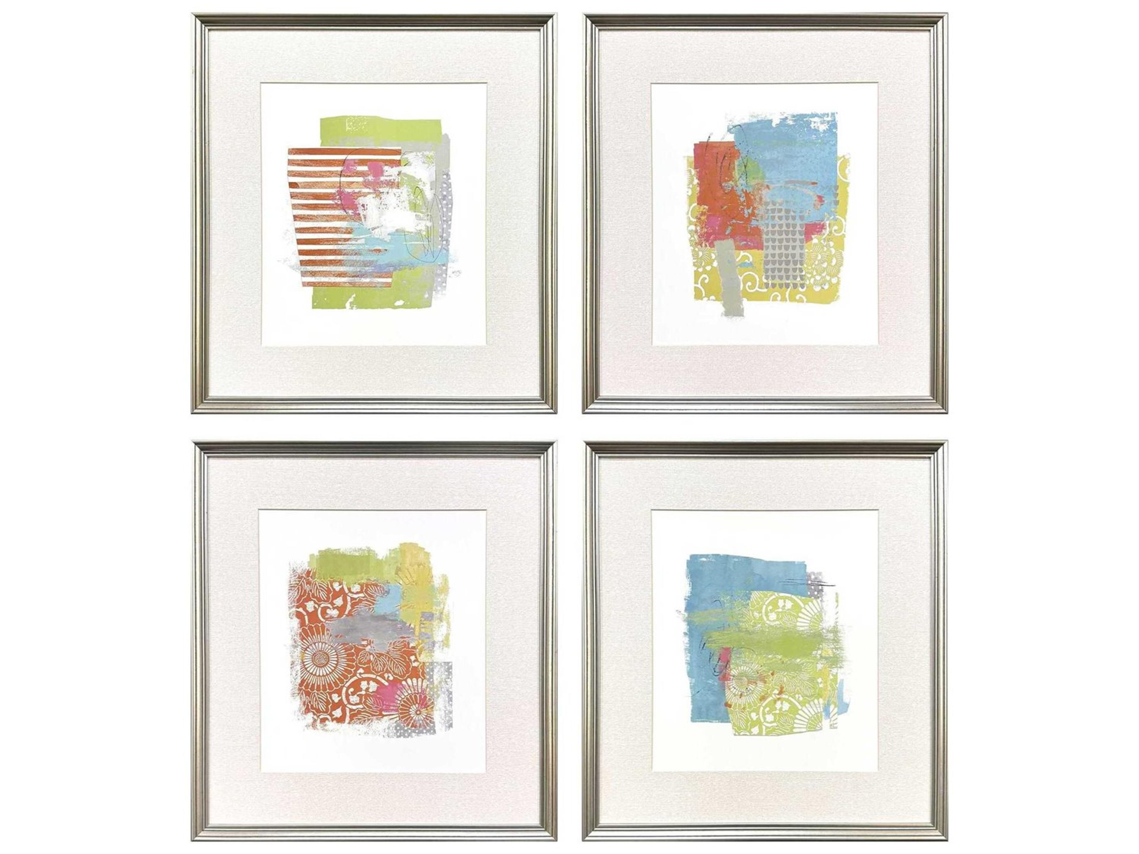 Paragon Abstract Perfect Day Wall Art Set of 4