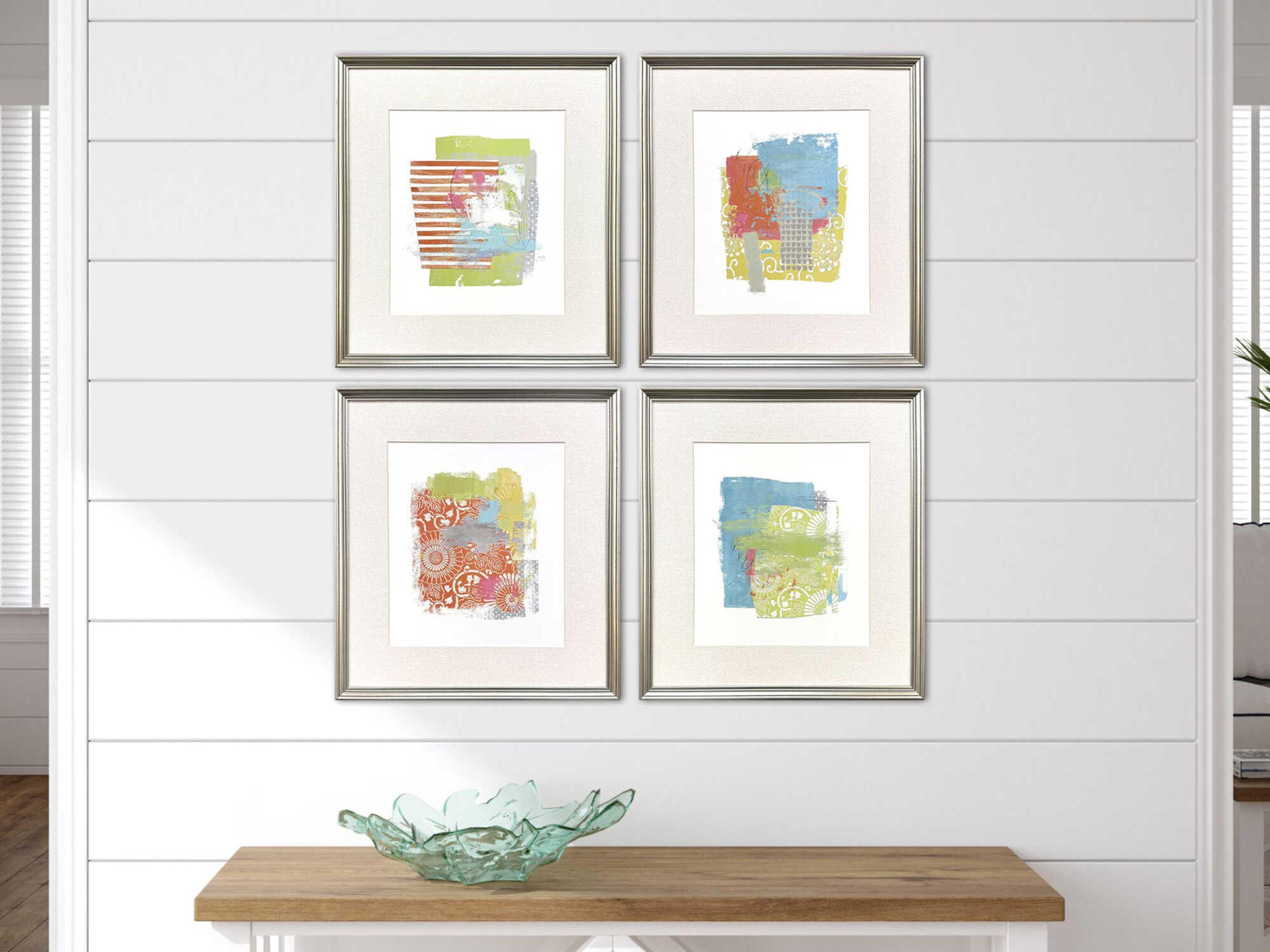 Paragon Abstract Perfect Day Wall Art Set of 4