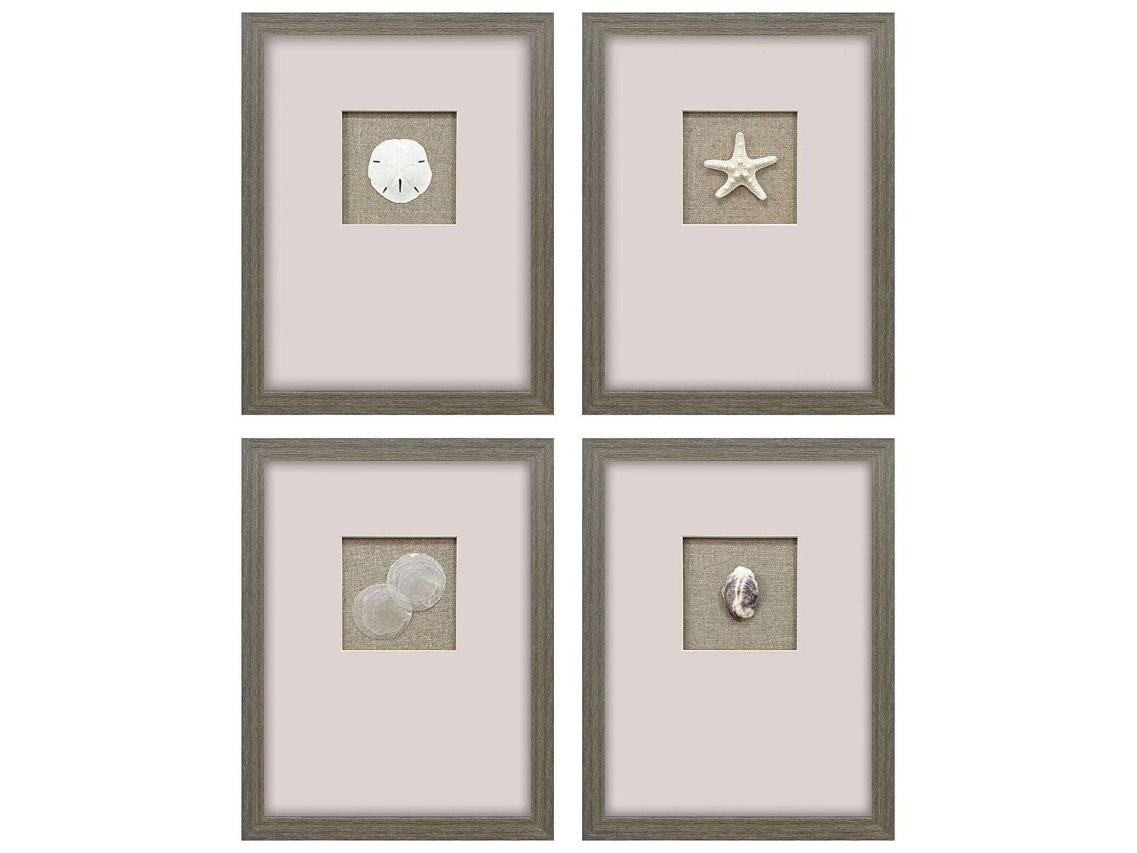 Naturals Natural Elements Shadow Box Set of 4