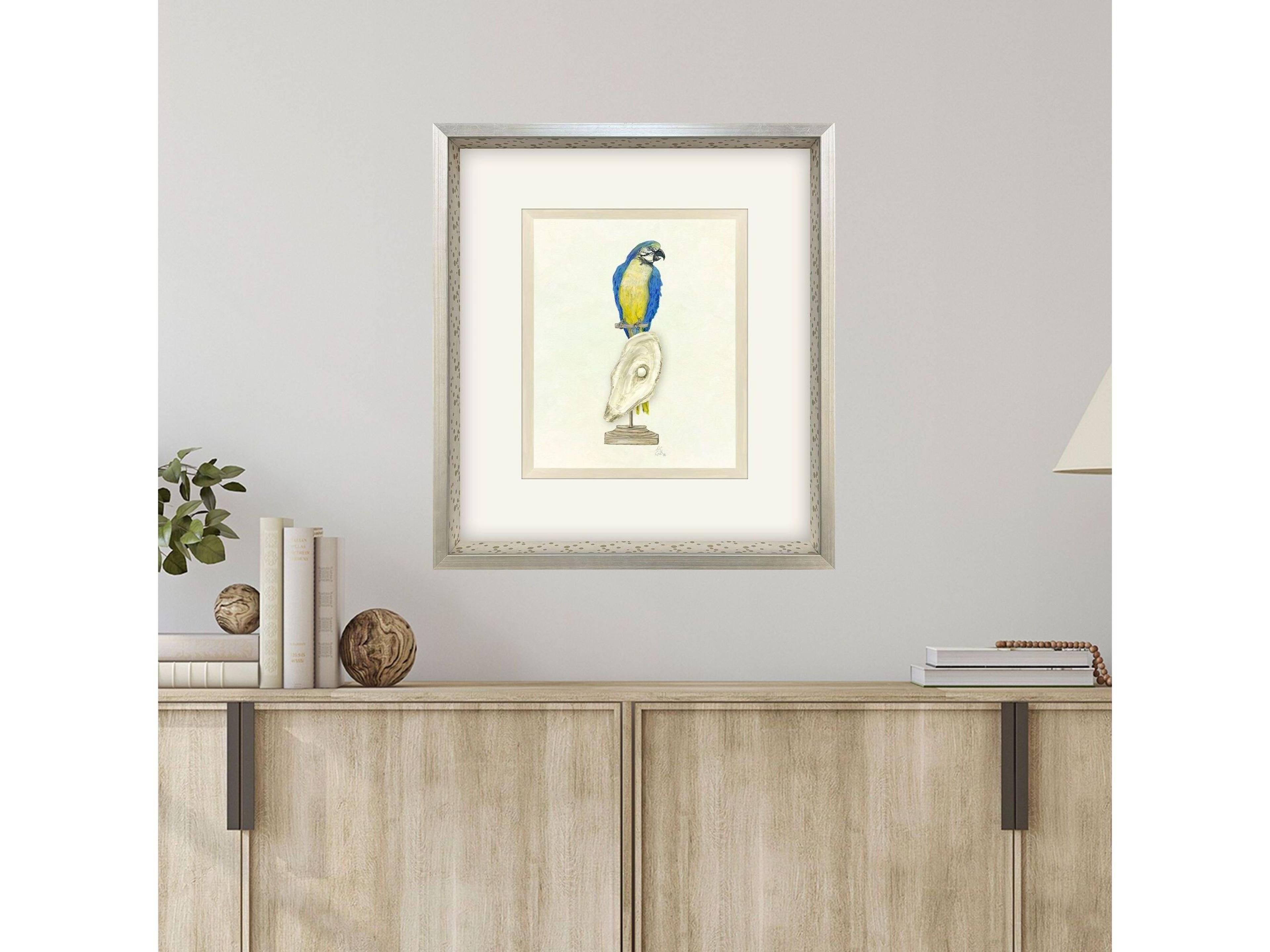 Paragon Treasure Parrot I Framed Art