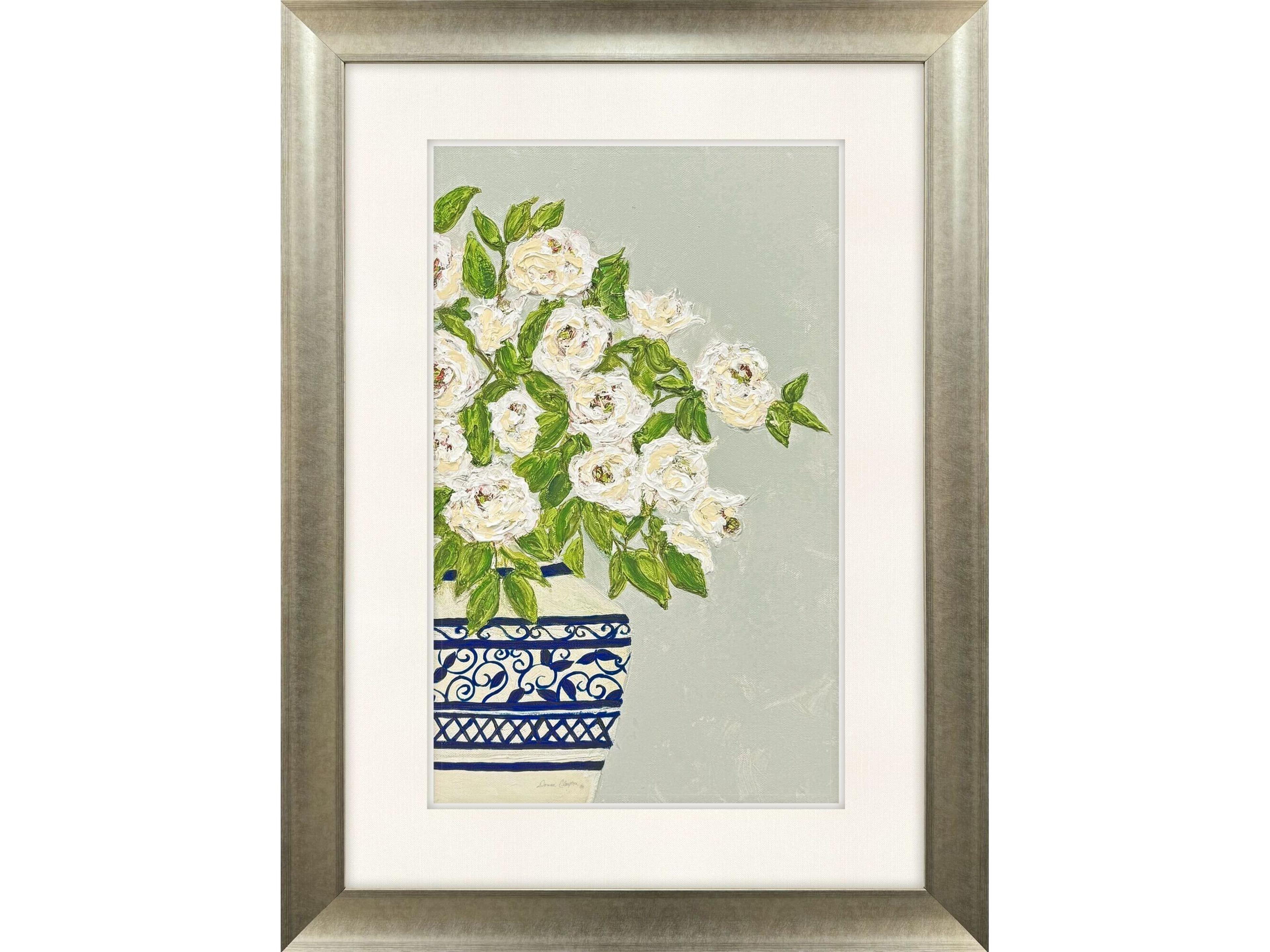 Floral Balance II Framed Art