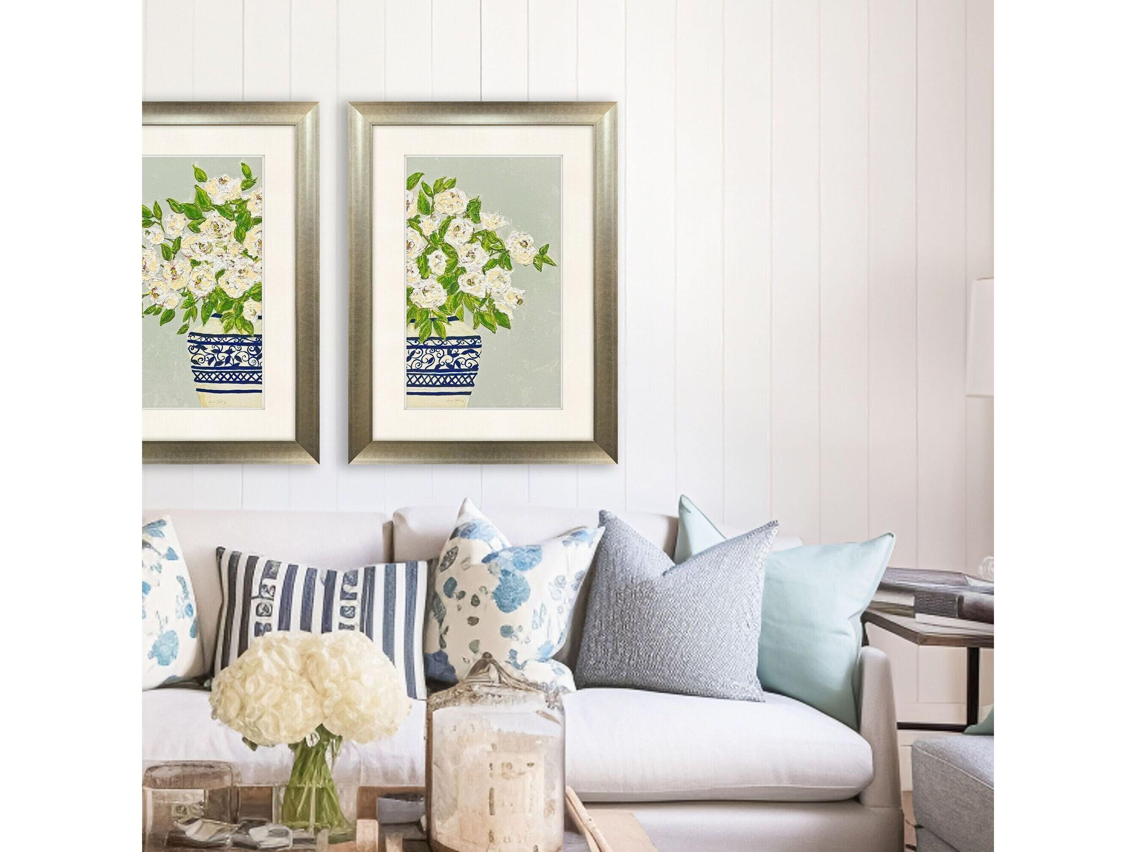 Paragon Floral Balance II Framed Art