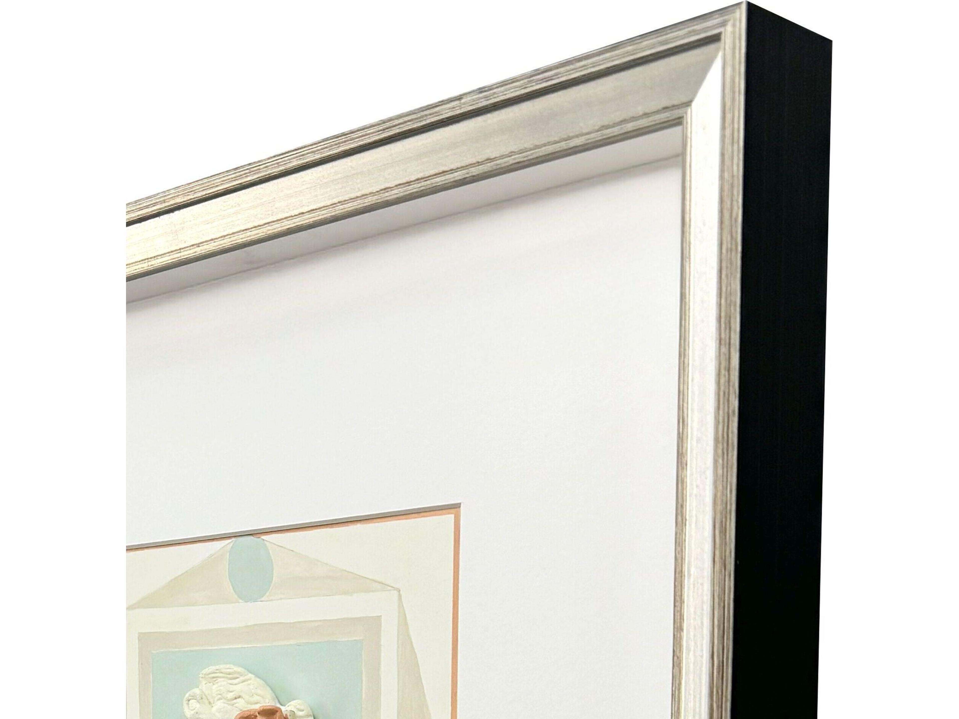 Paragon Intaglio Busts Framed Art - Set of 2