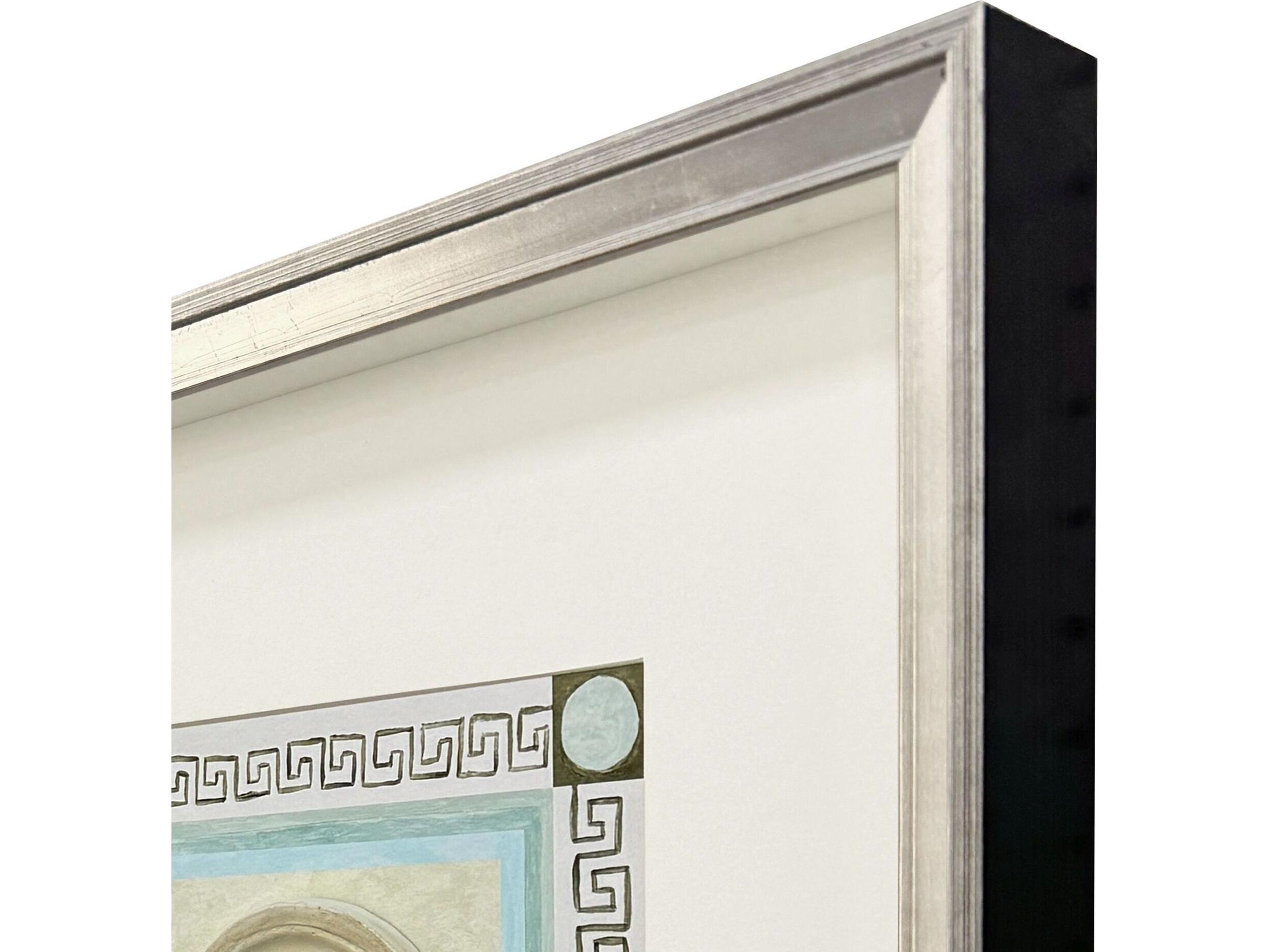 Paragon Coral Circles I Framed Art - Set of 2