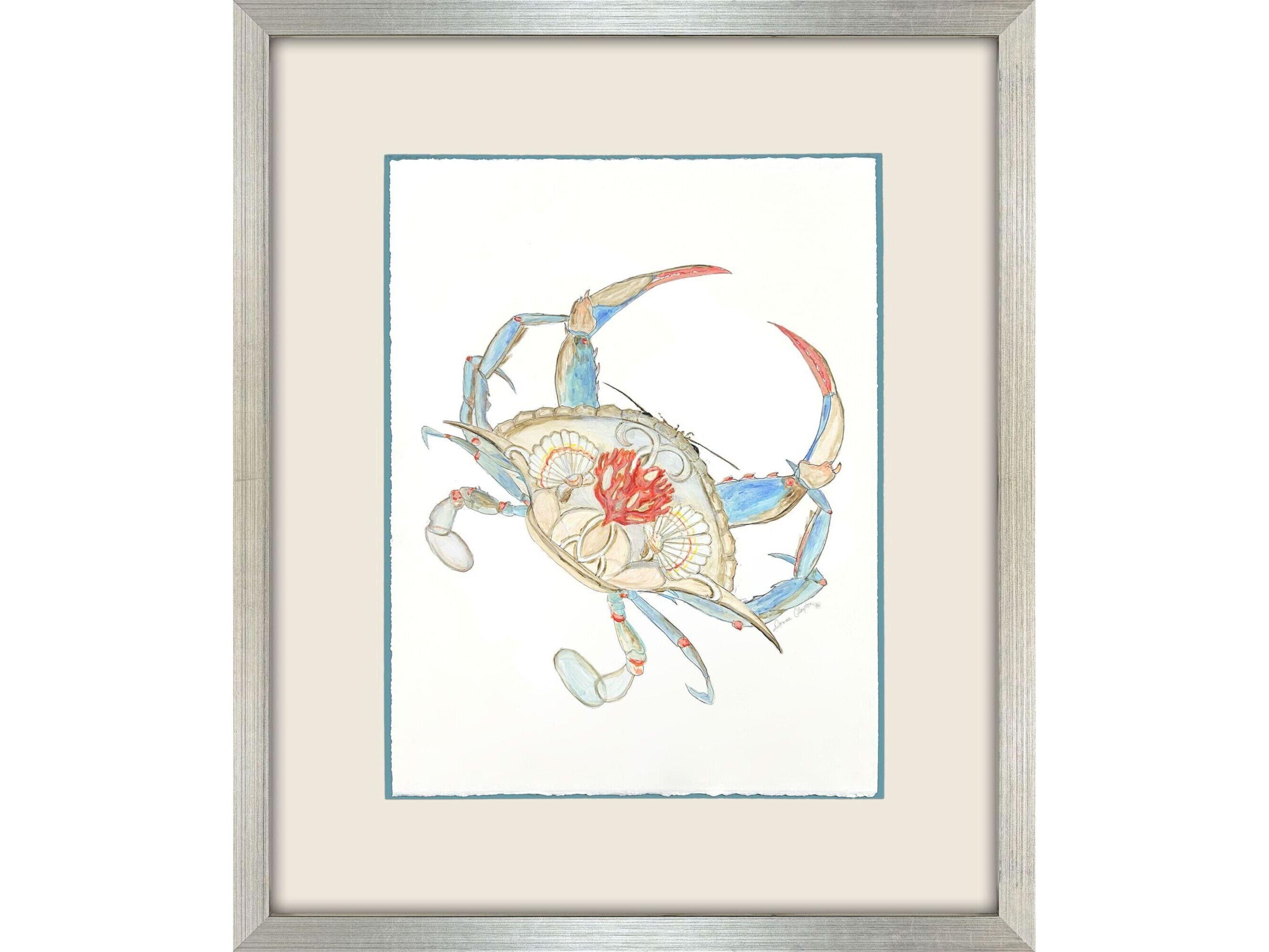 Crab I Celebration Seahorse Framed Art