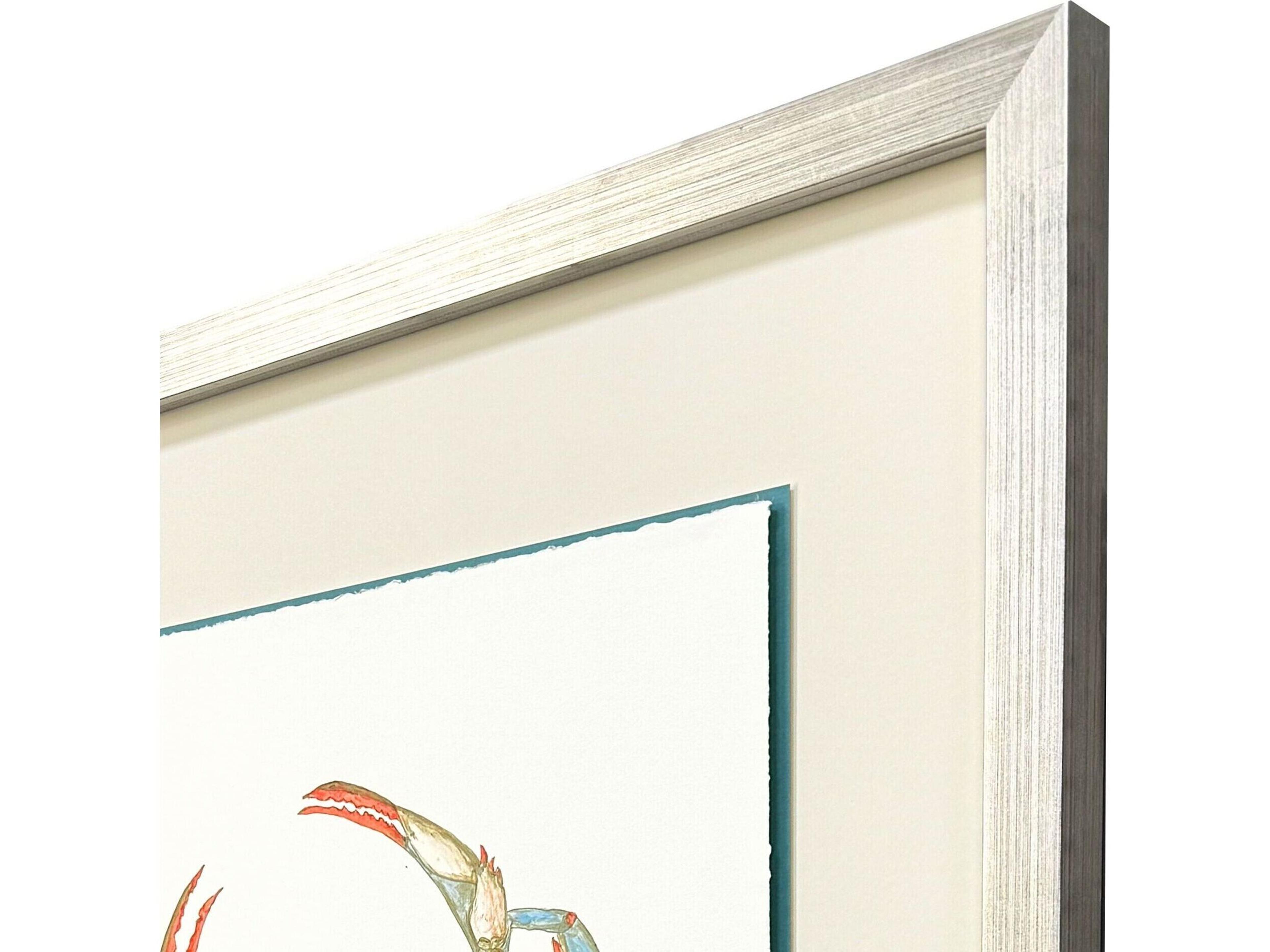 Paragon Crab II Celebration Seahorse Framed Art