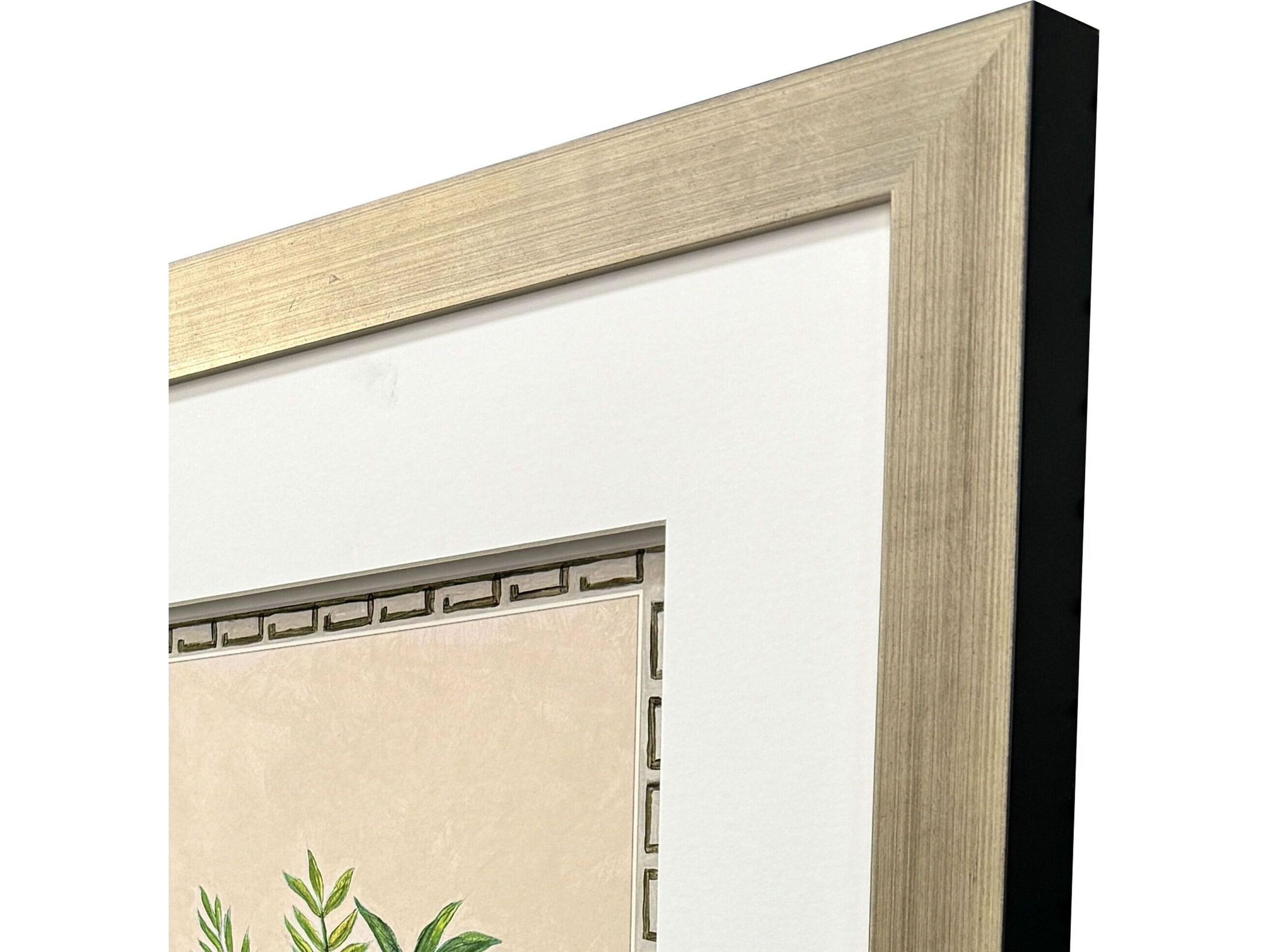 Paragon Grecian Vase Palm I Framed Art - Set of 2