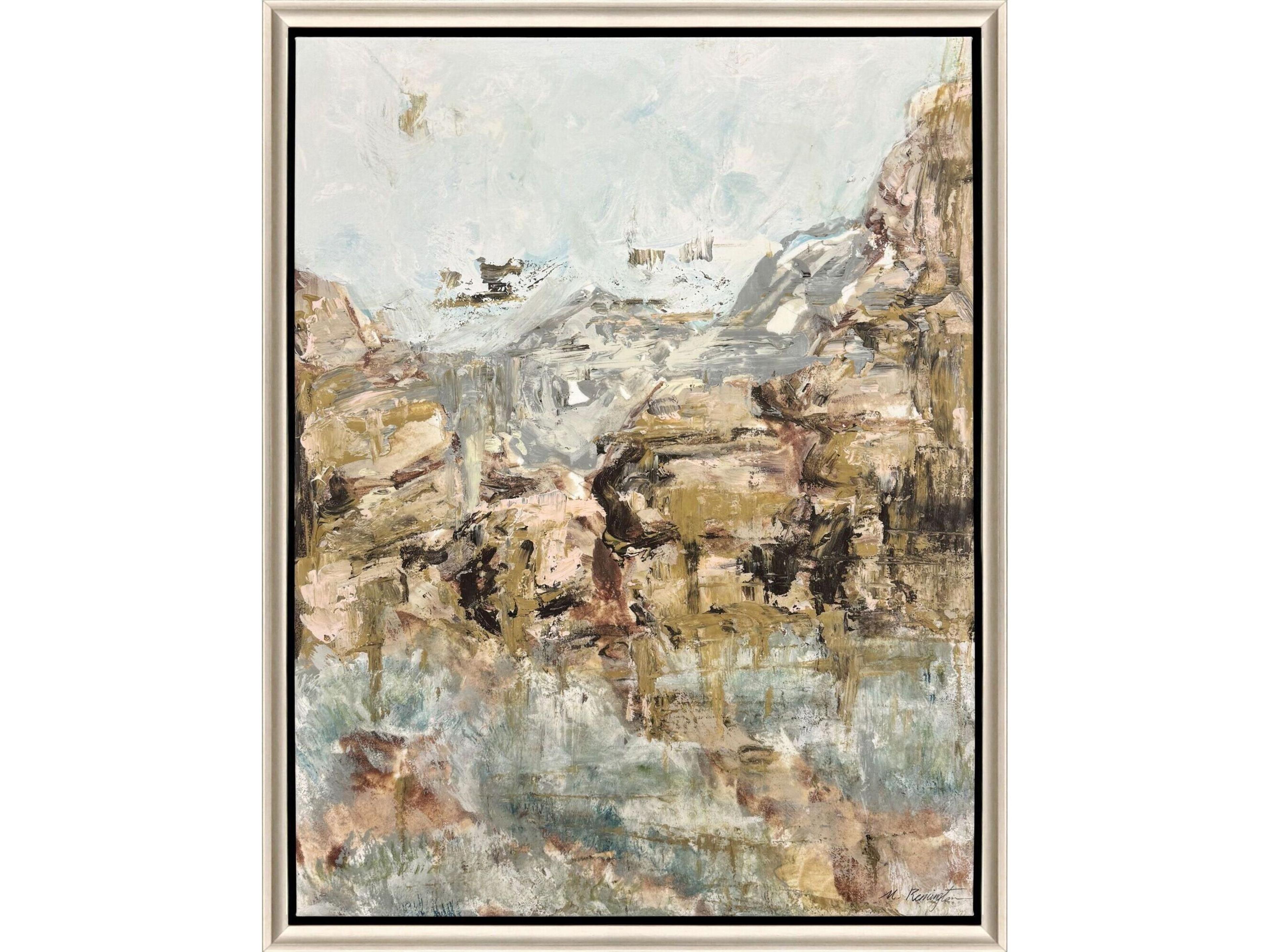 Rocky Reflections Ascent Canvas Wall Art