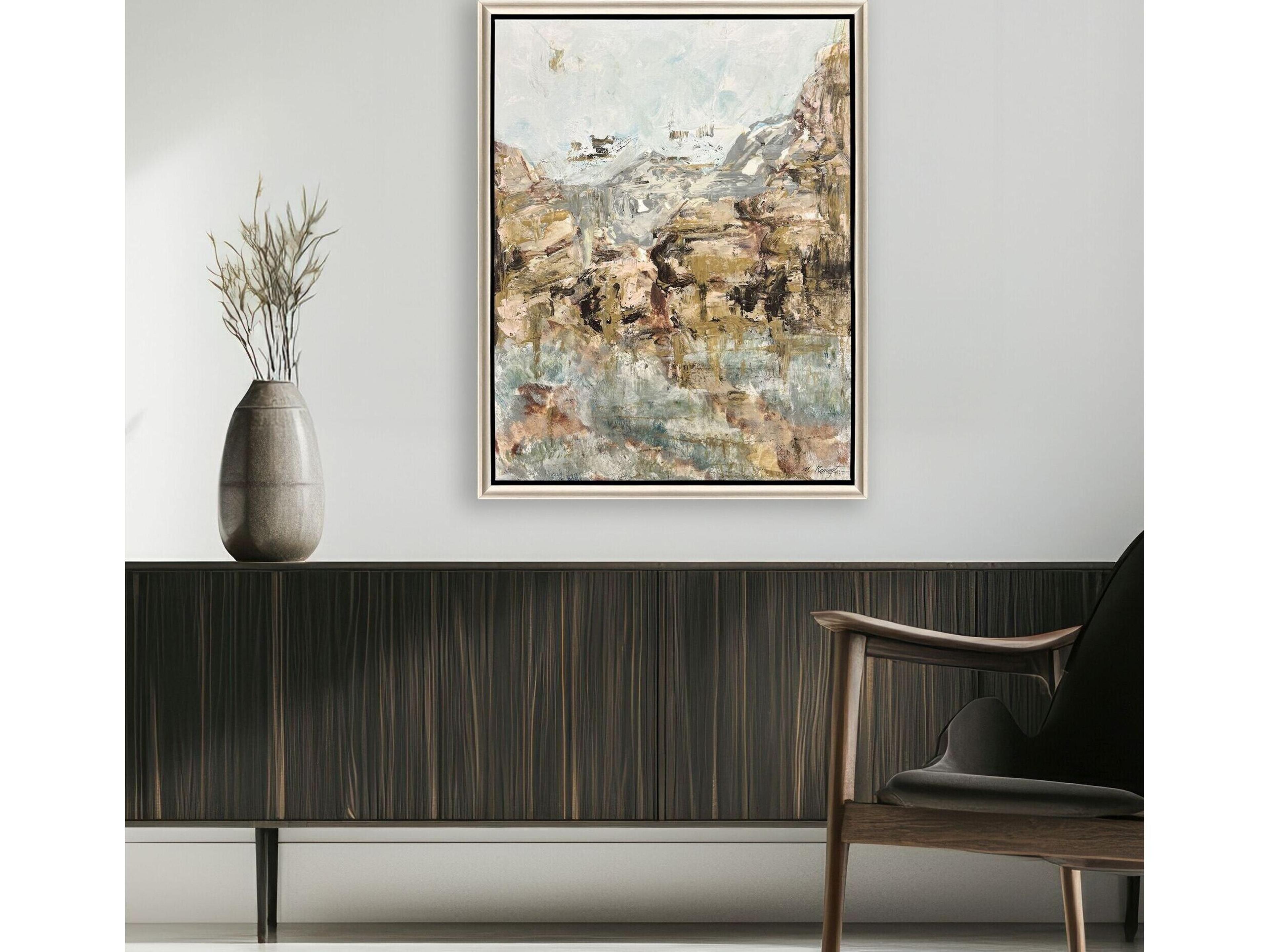 Paragon Rocky Reflections Ascent Canvas Wall Art