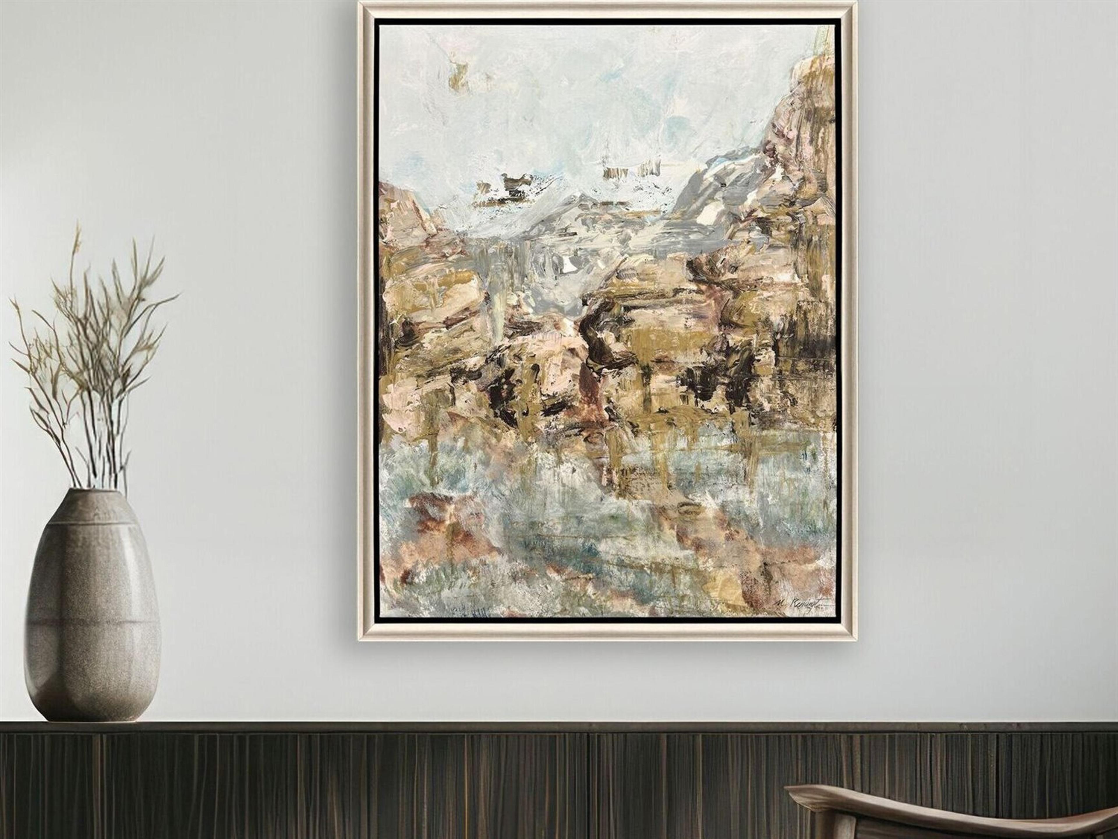 Paragon Rocky Reflections Ascent Canvas Wall Art