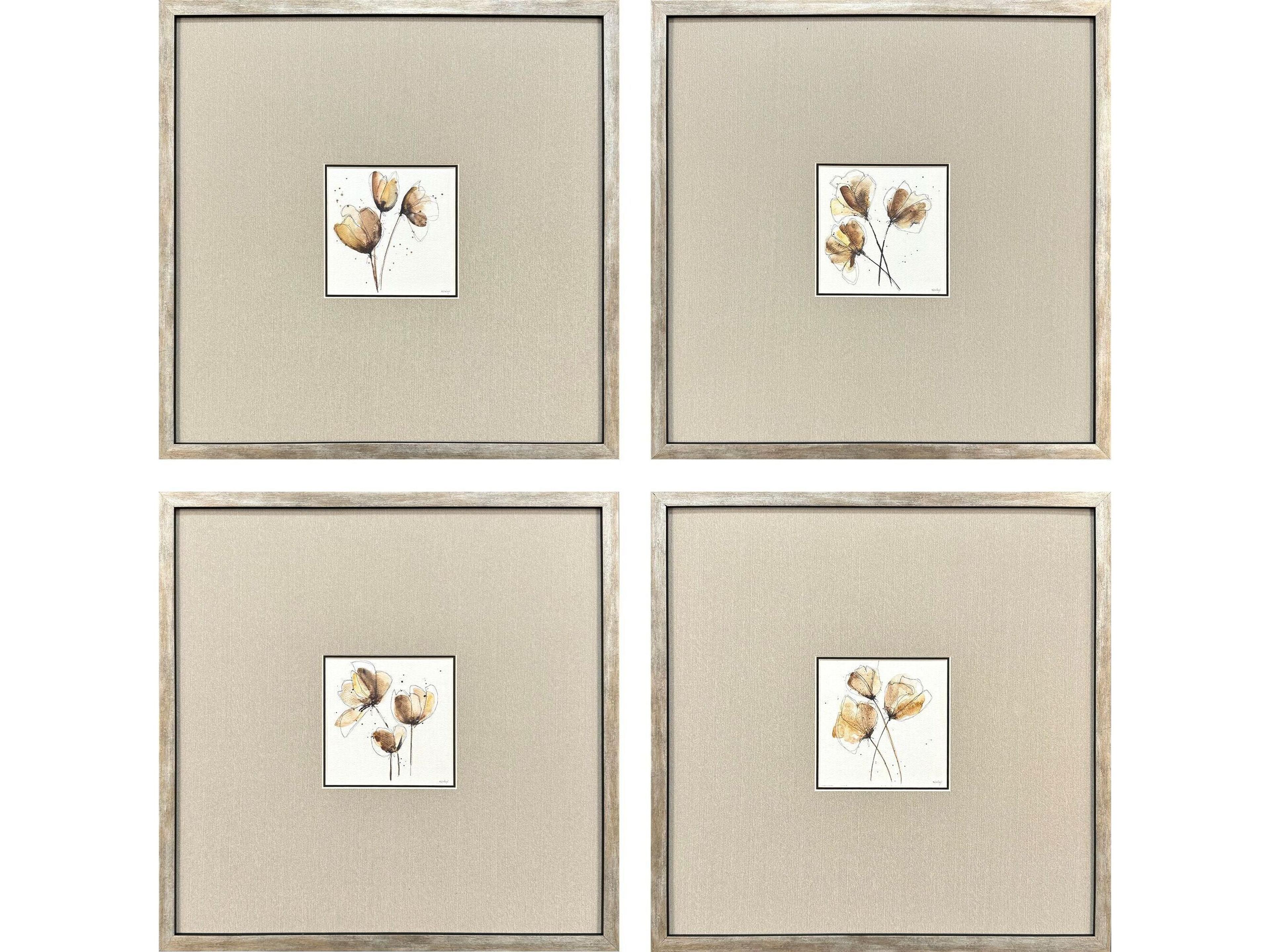 Paragon Small Grandeur Framed Art - Set of 4