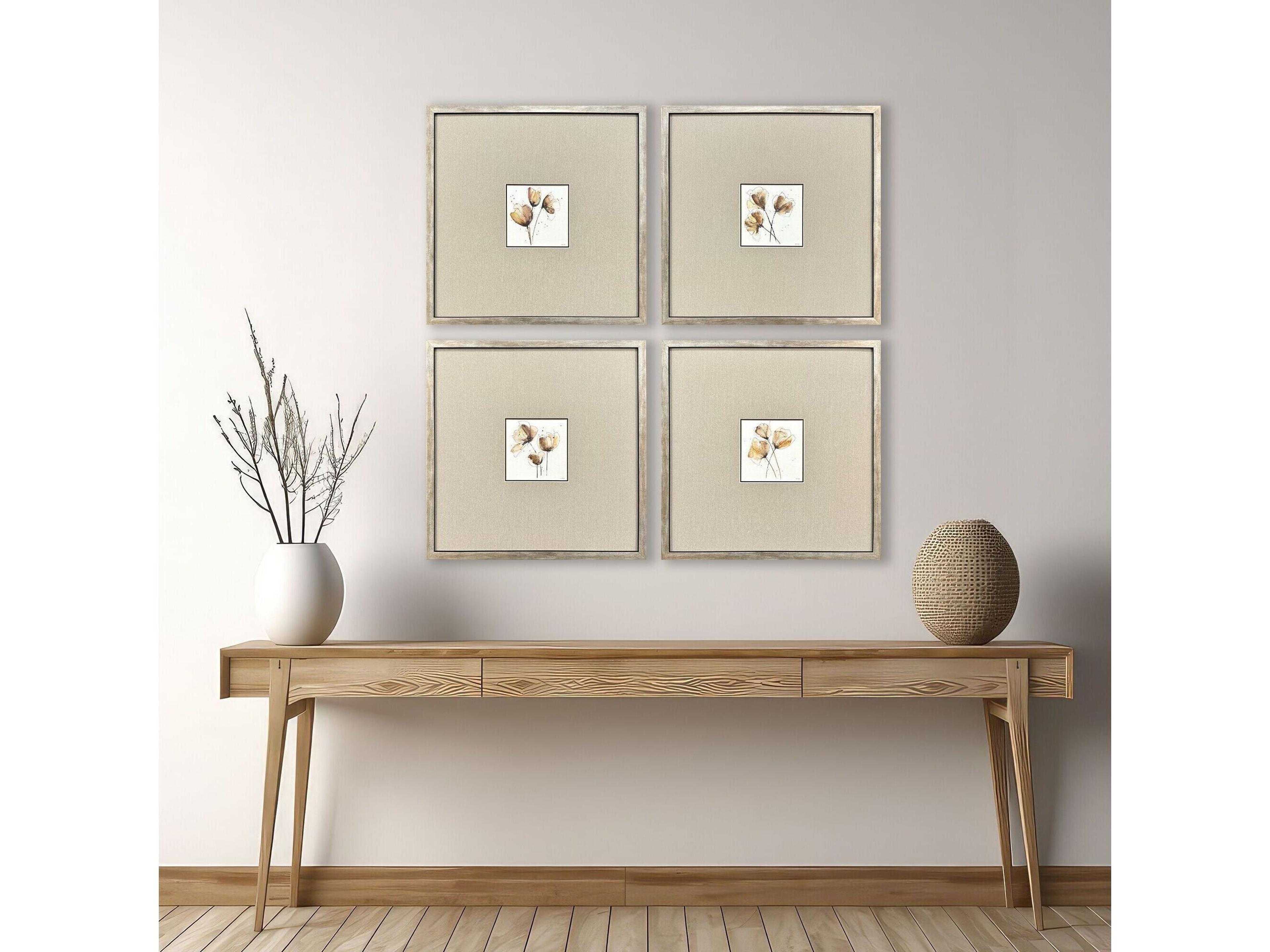 Paragon Small Grandeur Framed Art - Set of 4