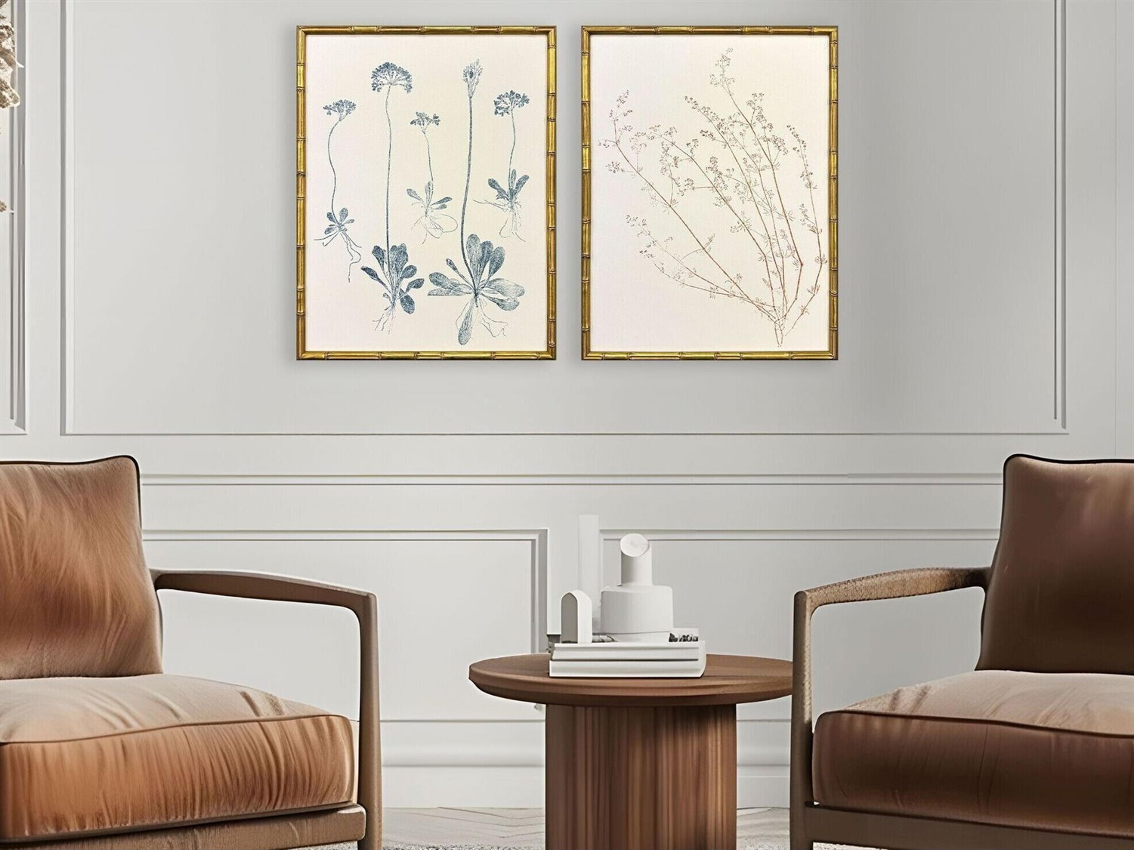 Paragon Floral Trace III Framed Art - Set of 2
