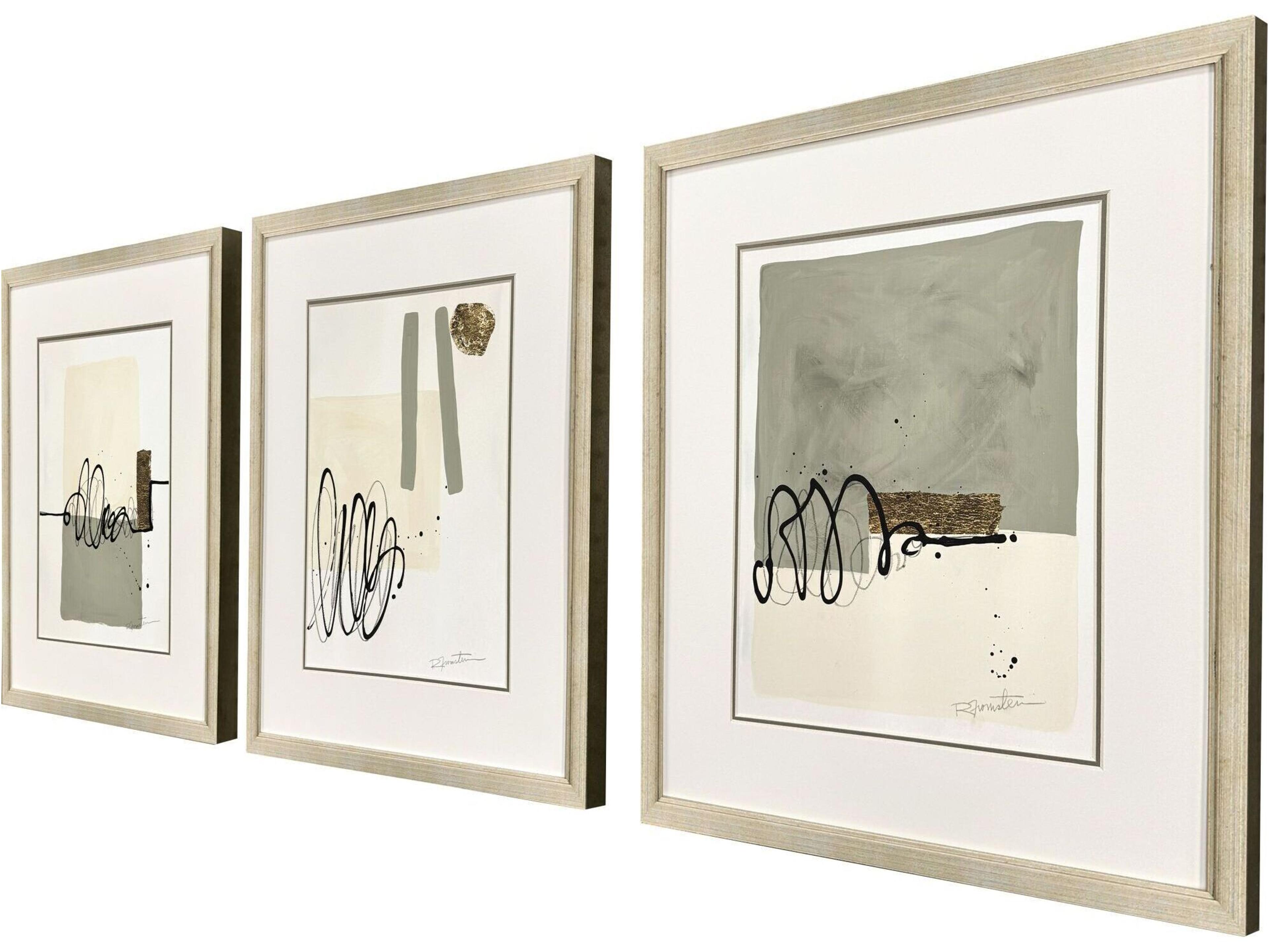 Paragon Private Property Framed Art - Set of 3